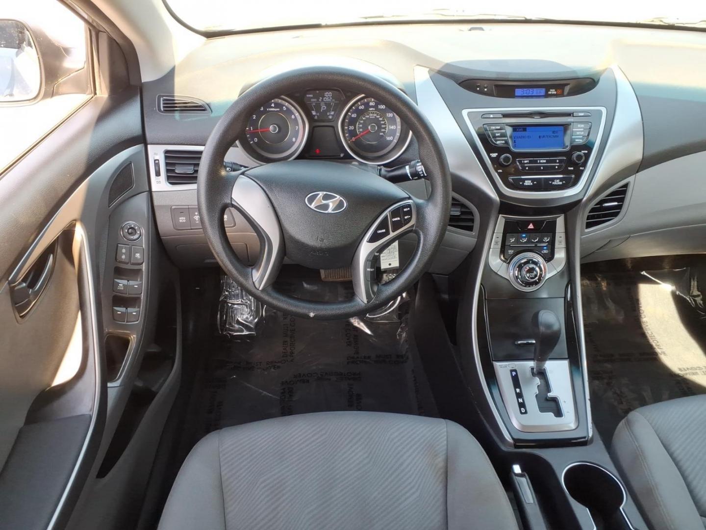 2013 Silver Hyundai ELANTRA GLS (KMHDH4AE5DU) with an 1.8L 4 Cylinder Sequential Fuel Injection engine, Automatic transmission, located at 50 Eastern Blvd., Essex, MD, 21221, (410) 686-3444, 39.304367, -76.484947 - Photo#11