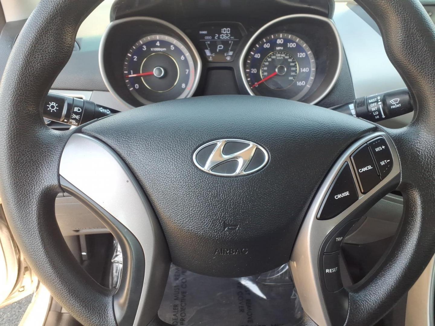 2013 Silver Hyundai ELANTRA GLS (KMHDH4AE5DU) with an 1.8L 4 Cylinder Sequential Fuel Injection engine, Automatic transmission, located at 50 Eastern Blvd., Essex, MD, 21221, (410) 686-3444, 39.304367, -76.484947 - Photo#20