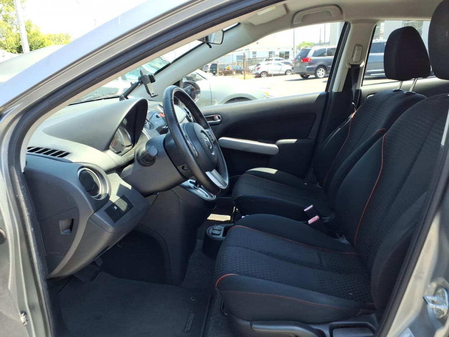 2014 Gray Mazda Mazda2 Touring (JM1DE1LZ4E0) with an 1.5L 4 Cylinder Sequential-Port F.I. engine, Automatic transmission, located at 50 Eastern Blvd., Essex, MD, 21221, (410) 686-3444, 39.304367, -76.484947 - Photo#5