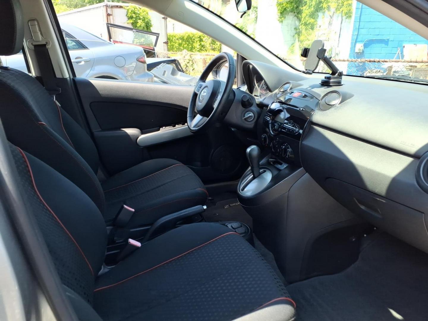 2014 Gray Mazda Mazda2 Touring (JM1DE1LZ4E0) with an 1.5L 4 Cylinder Sequential-Port F.I. engine, Automatic transmission, located at 50 Eastern Blvd., Essex, MD, 21221, (410) 686-3444, 39.304367, -76.484947 - Photo#11