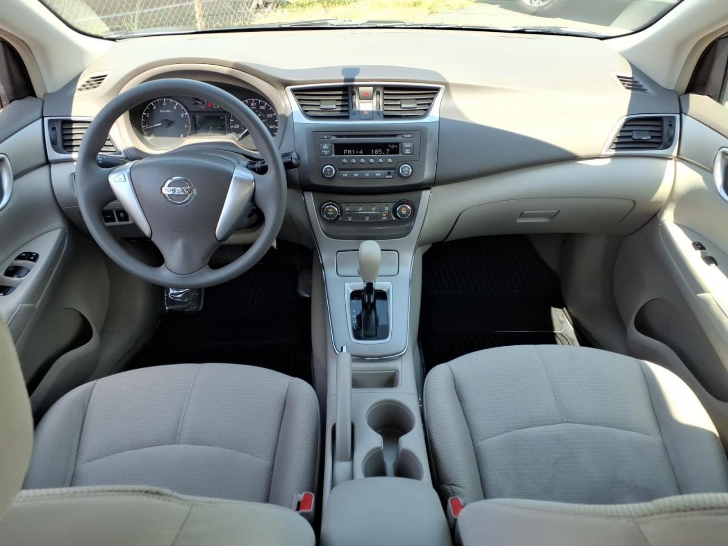 2013 Gray Nissan Sentra (3N1AB7AP1DL) with an 1.8L 4 Cylinder Sequential-Port F.I. engine, Automatic transmission, located at 50 Eastern Blvd., Essex, MD, 21221, (410) 686-3444, 39.304367, -76.484947 - Photo#9