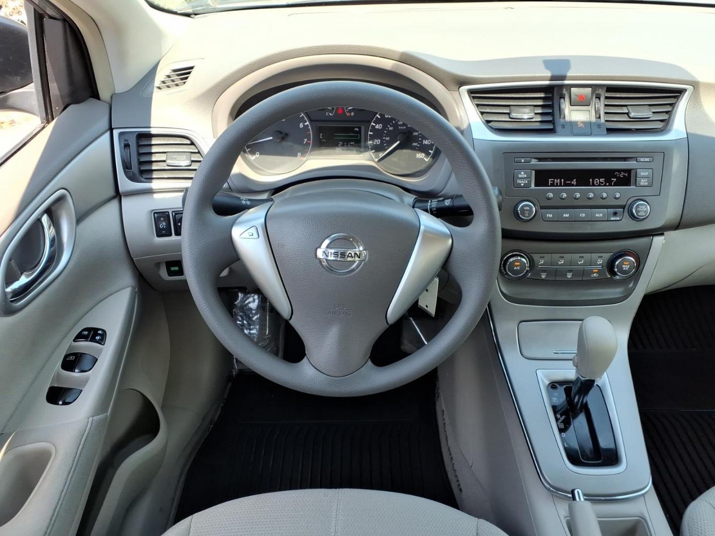 2013 Gray Nissan Sentra (3N1AB7AP1DL) with an 1.8L 4 Cylinder Sequential-Port F.I. engine, Automatic transmission, located at 50 Eastern Blvd., Essex, MD, 21221, (410) 686-3444, 39.304367, -76.484947 - Photo#10
