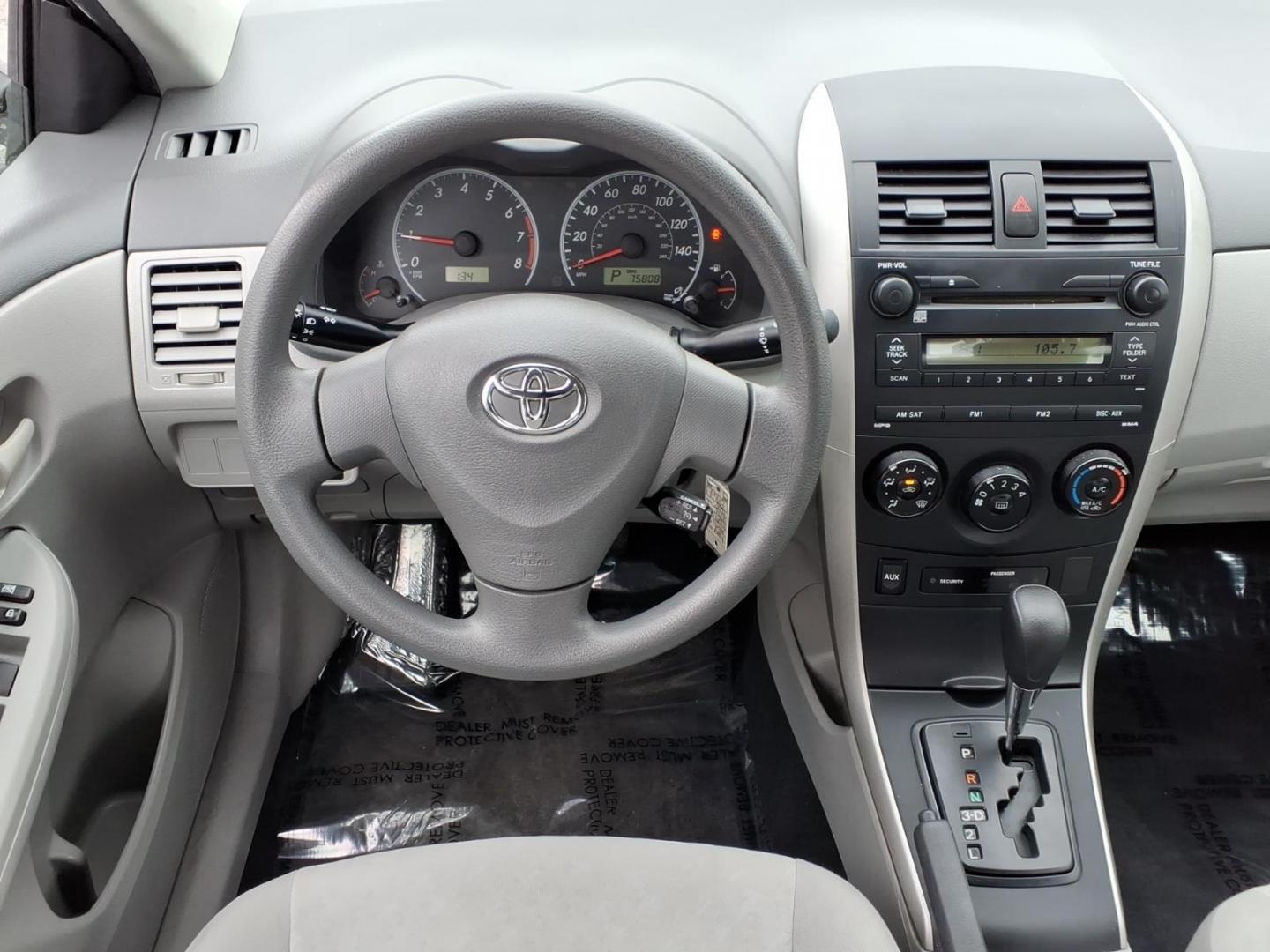 2009 Gray Toyota Corolla LE (2T1BU40E19C) with an 1.8L 1.8L I4 132hp 128ft. lbs. Sequential Fuel Injection engine, 4-Speed Automatic transmission, located at 50 Eastern Blvd., Essex, MD, 21221, (410) 686-3444, 39.304367, -76.484947 - Photo#14
