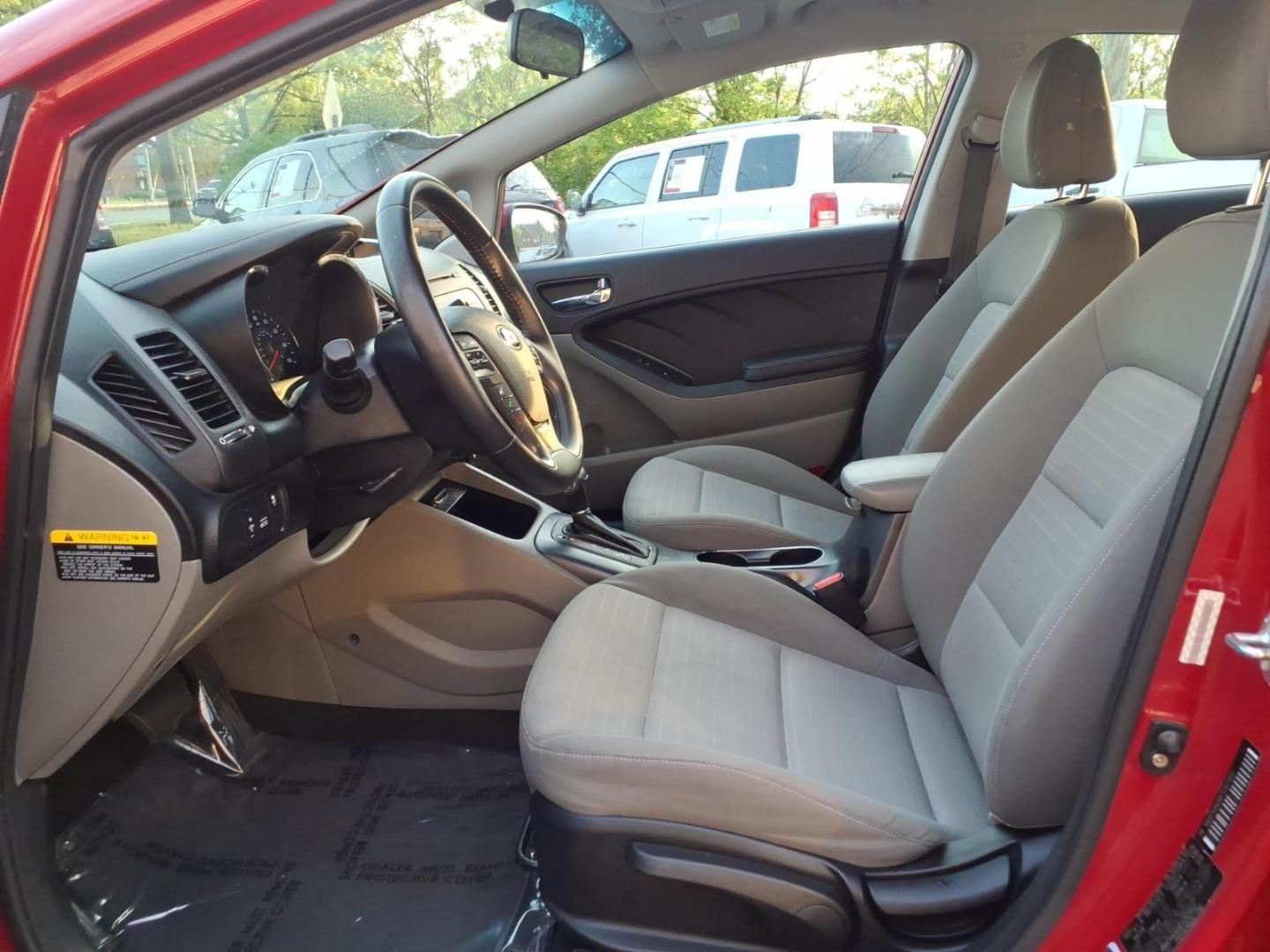 2015 Red Kia Forte EX (KNAFX4A8XF5) with an 2.0L 4 Cylinder Fuel Injected engine, 4CYL transmission, located at 50 Eastern Blvd., Essex, MD, 21221, (410) 686-3444, 39.304367, -76.484947 - Photo#7