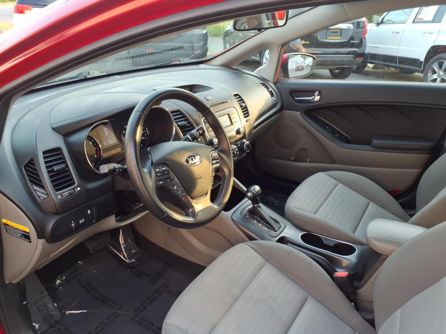 2015 Red Kia Forte EX (KNAFX4A8XF5) with an 2.0L 4 Cylinder Fuel Injected engine, 4CYL transmission, located at 50 Eastern Blvd., Essex, MD, 21221, (410) 686-3444, 39.304367, -76.484947 - Photo#8