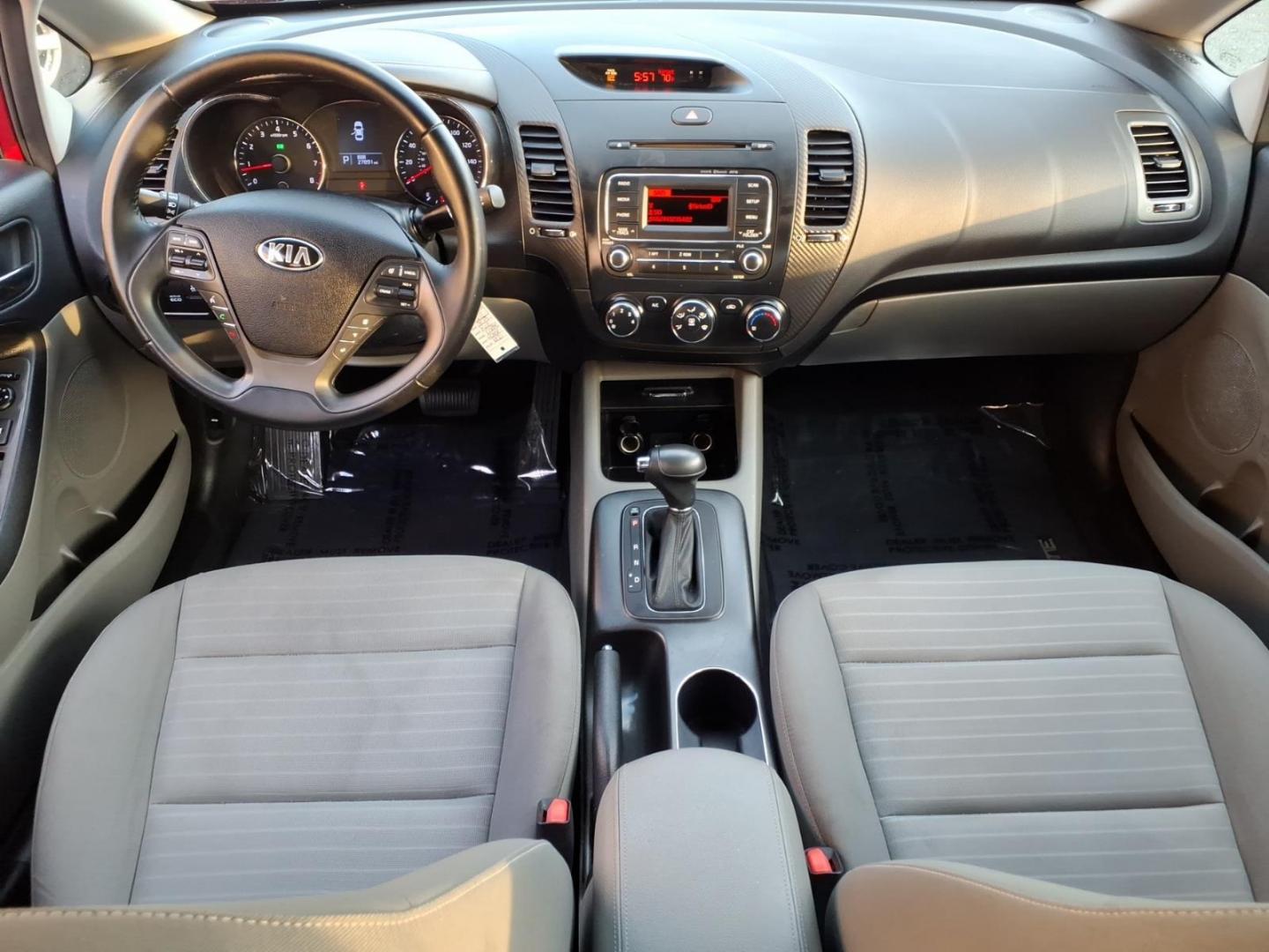 2015 Red Kia Forte EX (KNAFX4A8XF5) with an 2.0L 4 Cylinder Fuel Injected engine, 4CYL transmission, located at 50 Eastern Blvd., Essex, MD, 21221, (410) 686-3444, 39.304367, -76.484947 - Photo#12