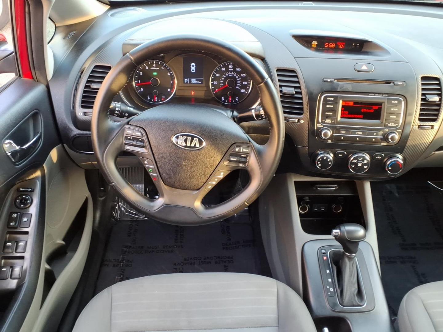 2015 Red Kia Forte EX (KNAFX4A8XF5) with an 2.0L 4 Cylinder Fuel Injected engine, 4CYL transmission, located at 50 Eastern Blvd., Essex, MD, 21221, (410) 686-3444, 39.304367, -76.484947 - Photo#13