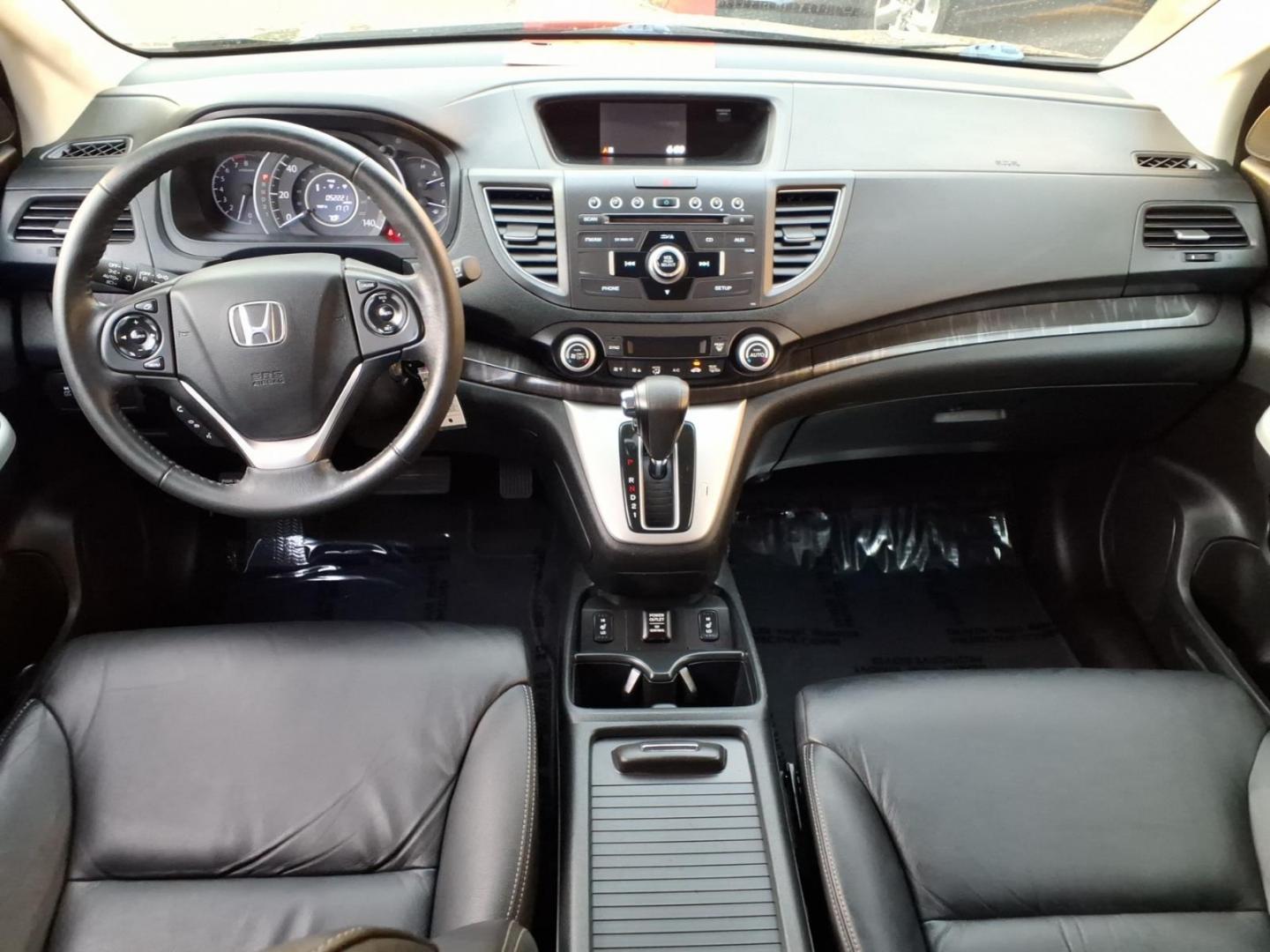 2012 Black Honda CR-V EX-L w/DVD (JHLRM3H79CC) with an 2.4L 2.4L I4 185hp 163ft. lbs. Sequential-Port F.I. engine, 5-Speed Automatic transmission, located at 50 Eastern Blvd., Essex, MD, 21221, (410) 686-3444, 39.304367, -76.484947 - Photo#11