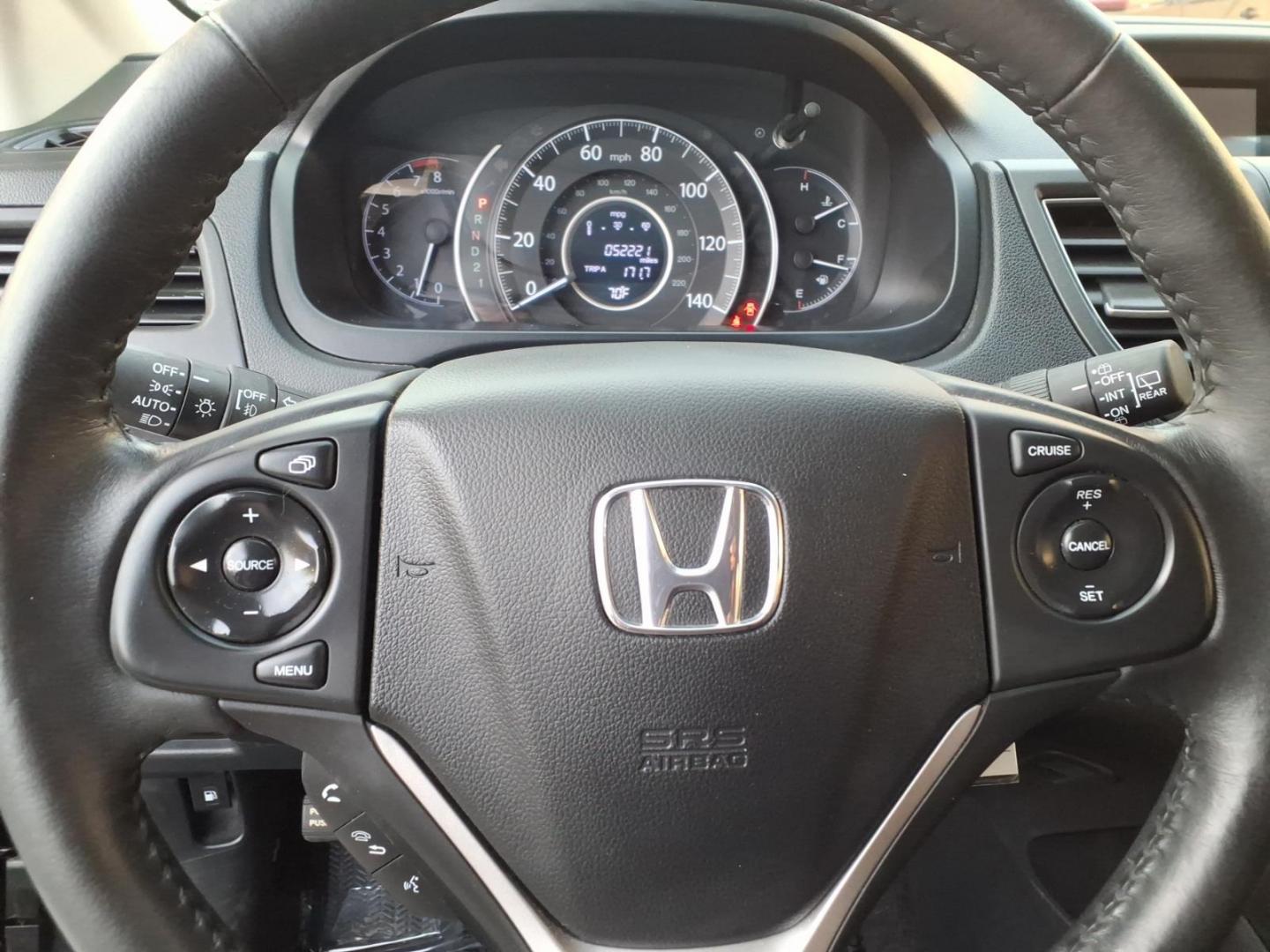 2012 Black Honda CR-V EX-L w/DVD (JHLRM3H79CC) with an 2.4L 2.4L I4 185hp 163ft. lbs. Sequential-Port F.I. engine, 5-Speed Automatic transmission, located at 50 Eastern Blvd., Essex, MD, 21221, (410) 686-3444, 39.304367, -76.484947 - Photo#20