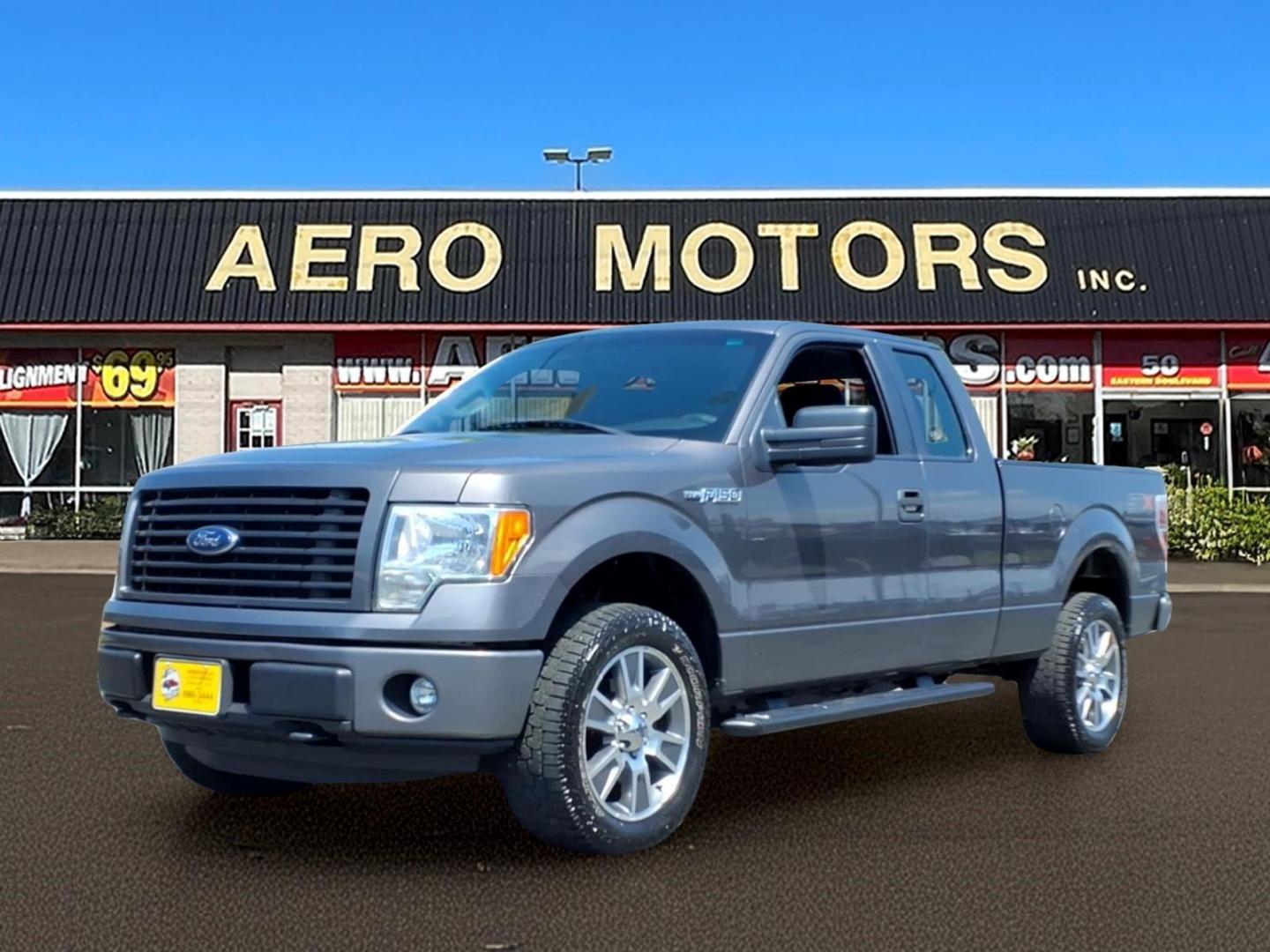 2014 Sterling Gray Metallic Ford F-150 STX (1FTFX1EF9EF) with an 5.0L 5.0L Flex Fuel V8 360hp 380ft. lbs. Sequential Multiport Fuel Injection engine, 6-Speed Automatic transmission, located at 50 Eastern Blvd., Essex, MD, 21221, (410) 686-3444, 39.304367, -76.484947 - Photo#0
