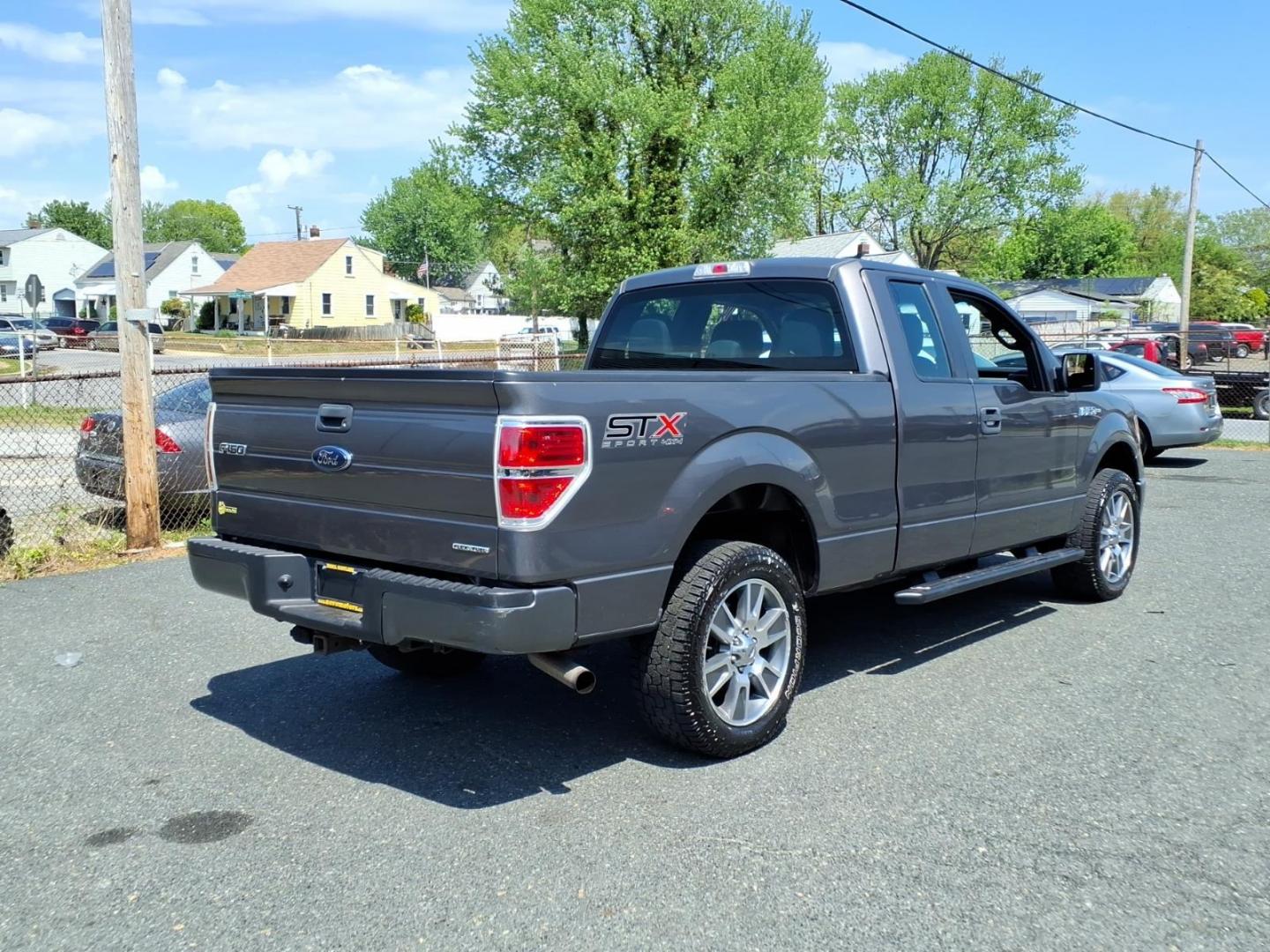 2014 Sterling Gray Metallic Ford F-150 STX (1FTFX1EF9EF) with an 5.0L 5.0L Flex Fuel V8 360hp 380ft. lbs. Sequential Multiport Fuel Injection engine, 6-Speed Automatic transmission, located at 50 Eastern Blvd., Essex, MD, 21221, (410) 686-3444, 39.304367, -76.484947 - Photo#4