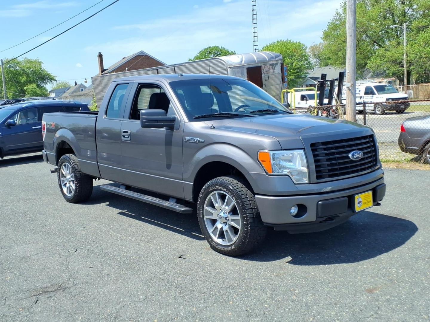 2014 Sterling Gray Metallic Ford F-150 STX (1FTFX1EF9EF) with an 5.0L 5.0L Flex Fuel V8 360hp 380ft. lbs. Sequential Multiport Fuel Injection engine, 6-Speed Automatic transmission, located at 50 Eastern Blvd., Essex, MD, 21221, (410) 686-3444, 39.304367, -76.484947 - Photo#6