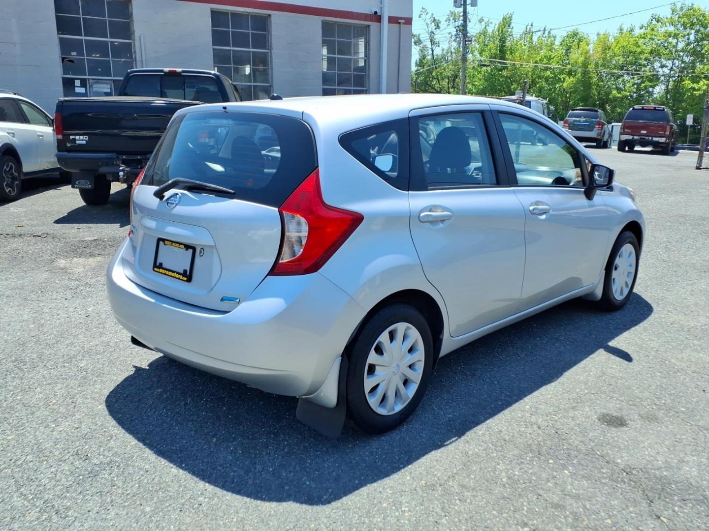 2015 Brilliant Silver Nissan Versa Note S Plus (3N1CE2CP5FL) with an 1.6L 4 Cylinder Sequential-Port F.I. engine, Automatic transmission, located at 50 Eastern Blvd., Essex, MD, 21221, (410) 686-3444, 39.304367, -76.484947 - Photo#2
