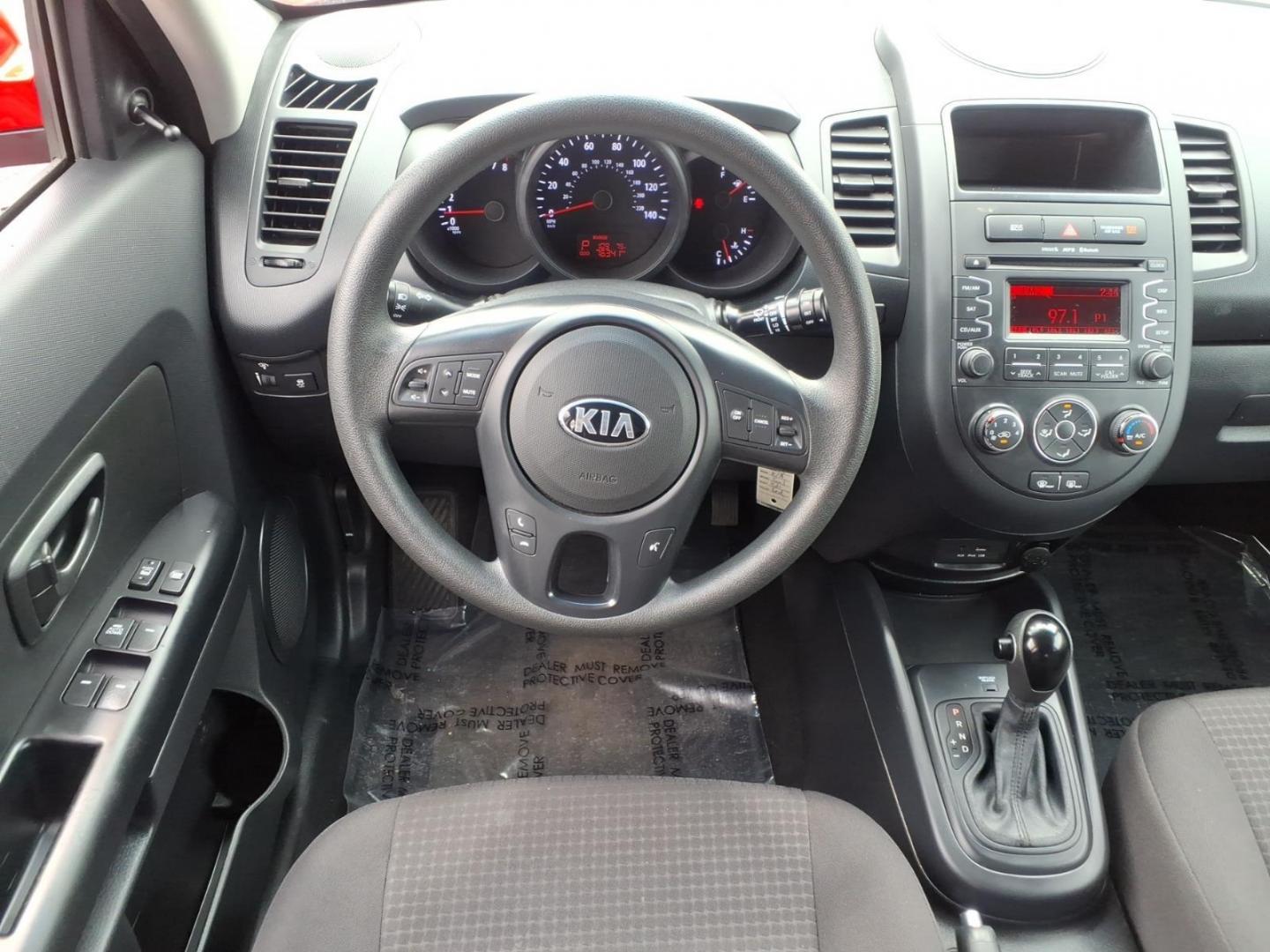 2013 Red Kia Soul Base (KNDJT2A54D7) with an 1.6L 1.6L I4 138hp 123ft. lbs. Fuel Injected engine, 6-Speed Shiftable Automatic transmission, located at 50 Eastern Blvd., Essex, MD, 21221, (410) 686-3444, 39.304367, -76.484947 - Photo#15