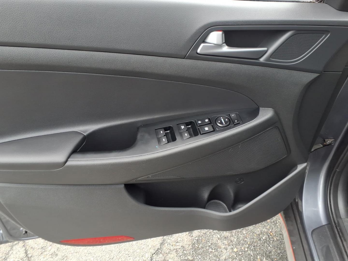 2017 Coliseum Gray Hyundai TUCSON Sport (KM8J33A22HU) with an 1.6L 4 Cylinder Turbocharged engine, Automatic transmission, located at 50 Eastern Blvd., Essex, MD, 21221, (410) 686-3444, 39.304367, -76.484947 - Photo#9