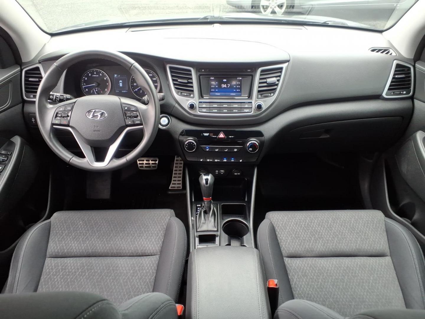 2017 Coliseum Gray Hyundai TUCSON Sport (KM8J33A22HU) with an 1.6L 4 Cylinder Turbocharged engine, Automatic transmission, located at 50 Eastern Blvd., Essex, MD, 21221, (410) 686-3444, 39.304367, -76.484947 - Photo#14