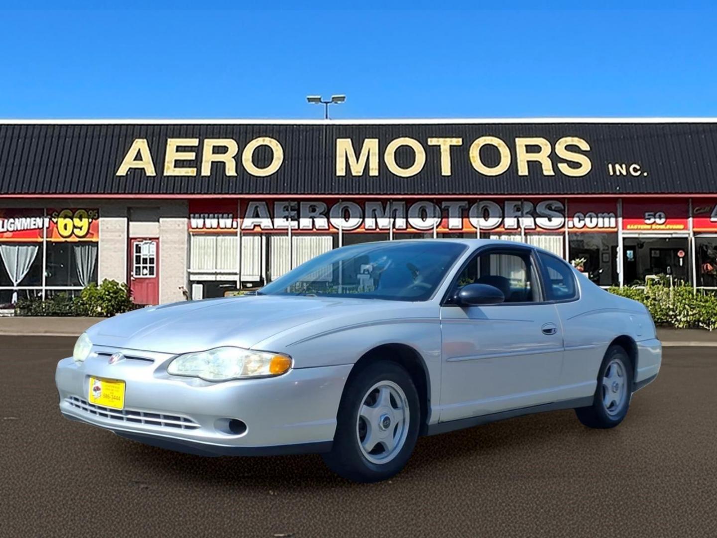 2003 Silver Chevrolet Monte Carlo LS (2G1WW12E639) with an 3.4L 6 Cylinder Sequential-Port F.I. engine, Automatic transmission, located at 50 Eastern Blvd., Essex, MD, 21221, (410) 686-3444, 39.304367, -76.484947 - Photo#0