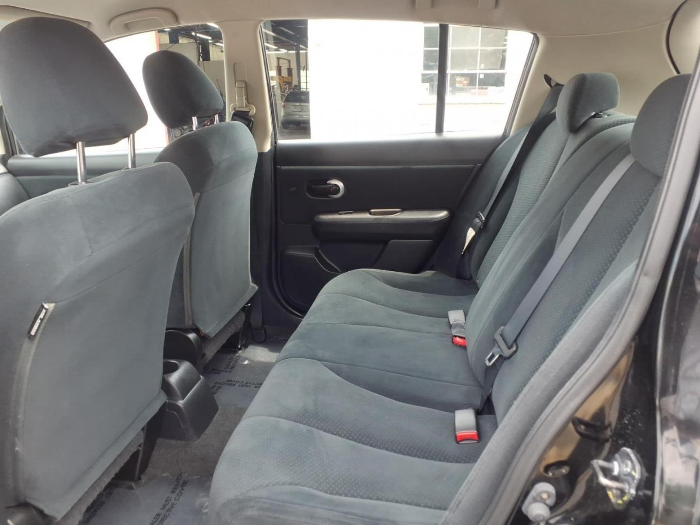 2010 Black Nissan Versa 1.8 S (3N1BC1CP2AL) with an 1.8L 1.8L I4 122hp 127ft. lbs. Sequential-Port F.I. engine, 4-Speed Automatic transmission, located at 50 Eastern Blvd., Essex, MD, 21221, (410) 686-3444, 39.304367, -76.484947 - Photo#10