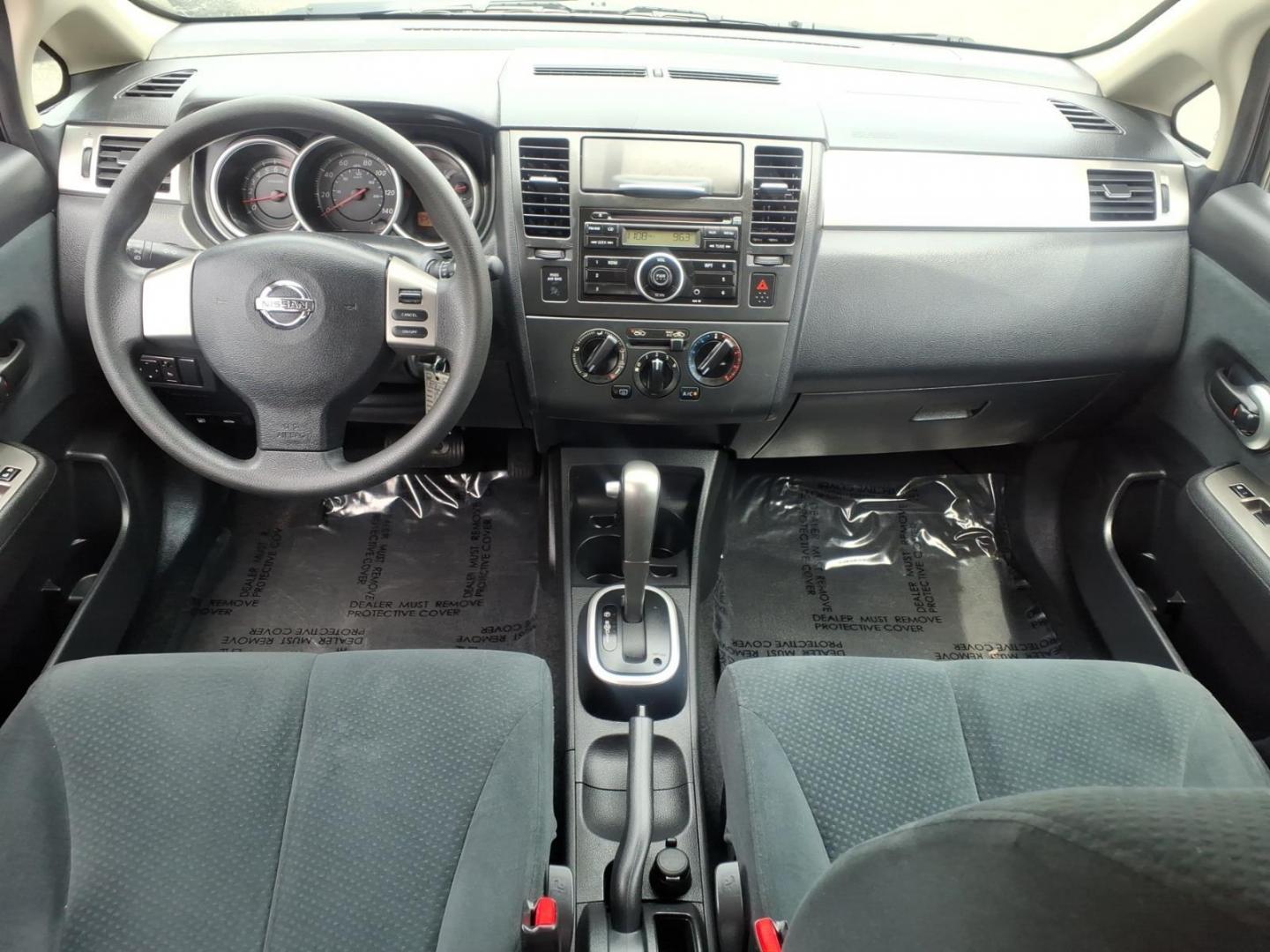 2010 Black Nissan Versa 1.8 S (3N1BC1CP2AL) with an 1.8L 1.8L I4 122hp 127ft. lbs. Sequential-Port F.I. engine, 4-Speed Automatic transmission, located at 50 Eastern Blvd., Essex, MD, 21221, (410) 686-3444, 39.304367, -76.484947 - Photo#12