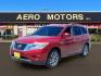 2013 Red Nissan Pathfinder SV (5N1AR2MM1DC) with an 3.5L 3.5L V6 260hp 240ft. lbs. Sequential-Port F.I. engine, CVT transmission, located at 50 Eastern Blvd., Essex, MD, 21221, (410) 686-3444, 39.304367, -76.484947- Photo#0