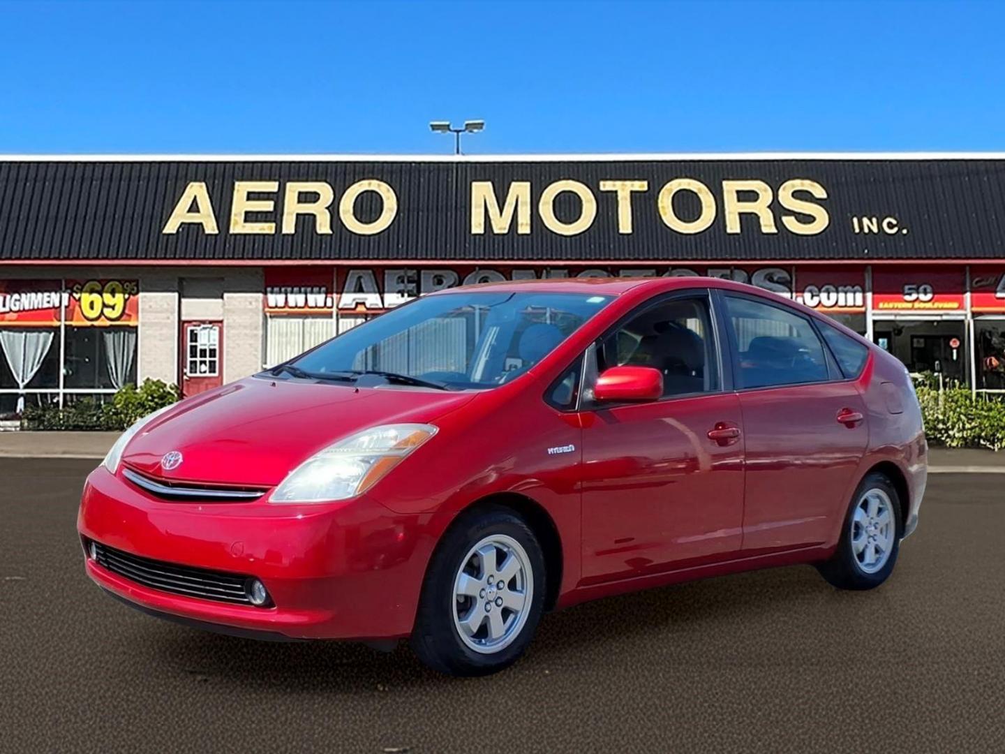 2007 Red Toyota Prius (JTDKB20U377) with an 1.5L 4 Cylinder Fuel Injected engine, Automatic transmission, located at 50 Eastern Blvd., Essex, MD, 21221, (410) 686-3444, 39.304367, -76.484947 - Photo#0