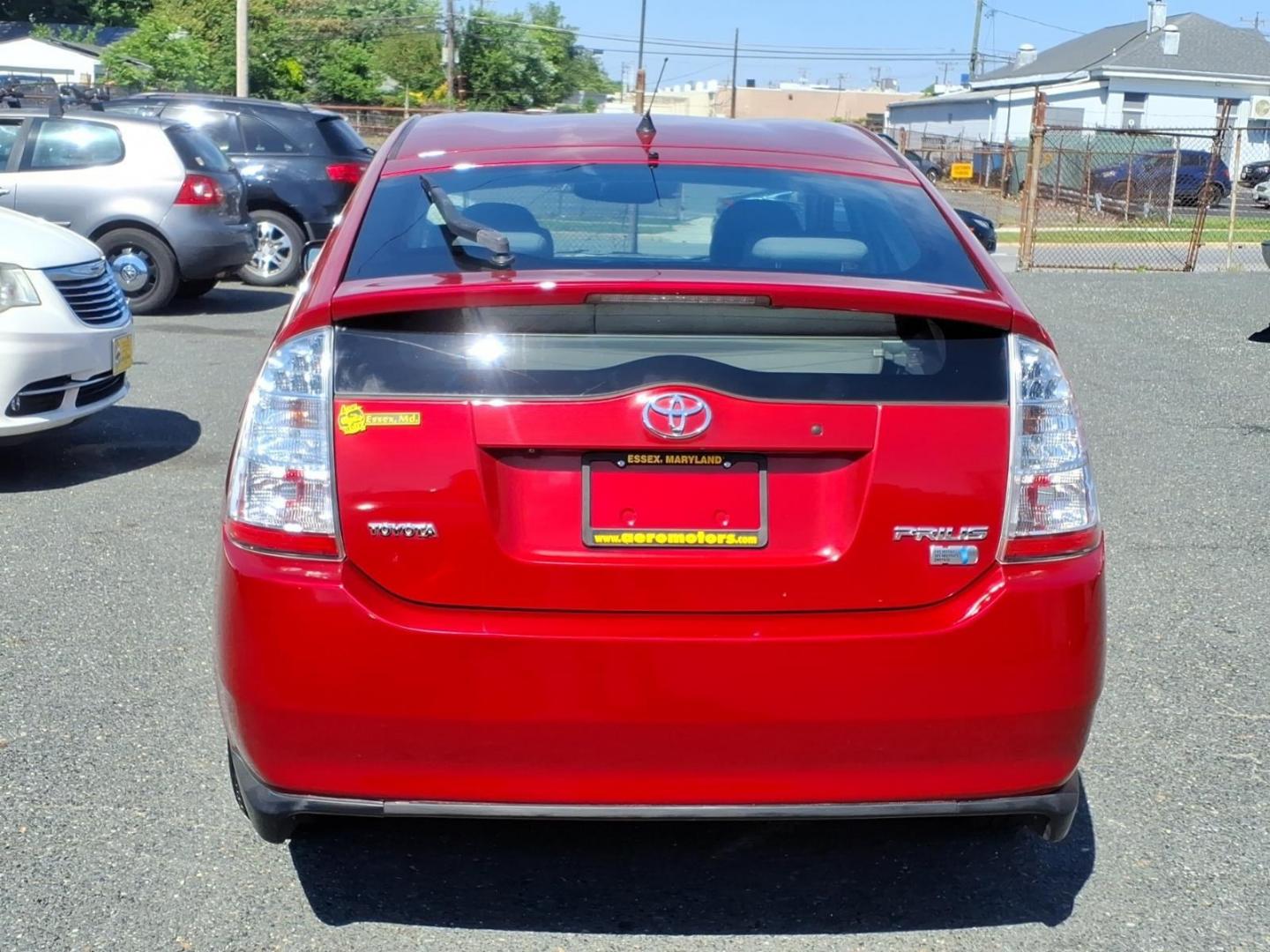 2007 Red Toyota Prius (JTDKB20U377) with an 1.5L 4 Cylinder Fuel Injected engine, Automatic transmission, located at 50 Eastern Blvd., Essex, MD, 21221, (410) 686-3444, 39.304367, -76.484947 - Photo#3