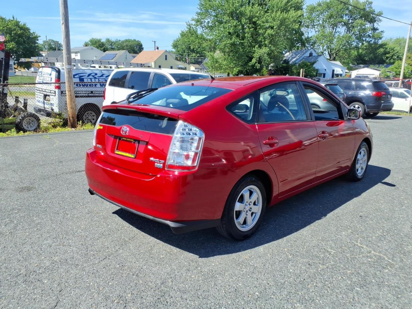 2007 Red Toyota Prius (JTDKB20U377) with an 1.5L 4 Cylinder Fuel Injected engine, Automatic transmission, located at 50 Eastern Blvd., Essex, MD, 21221, (410) 686-3444, 39.304367, -76.484947 - Photo#4