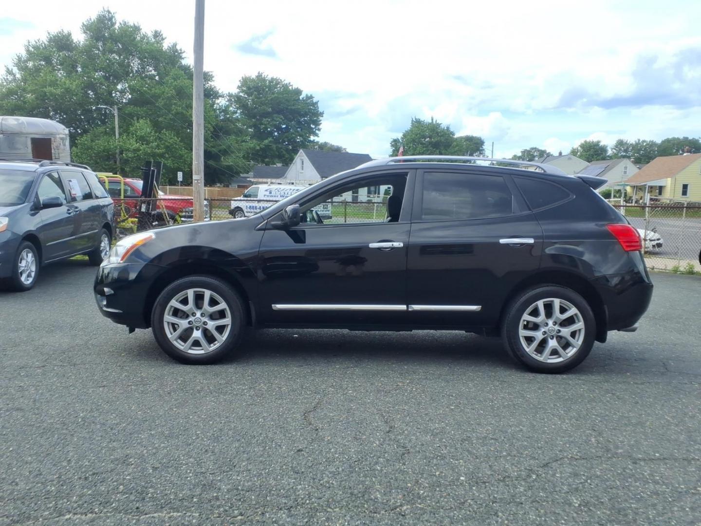 2013 Black Nissan Rogue (JN8AS5MT8DW) with an 2.5L 4 Cylinder Sequential-Port F.I. engine, Automatic transmission, located at 50 Eastern Blvd., Essex, MD, 21221, (410) 686-3444, 39.304367, -76.484947 - Photo#1