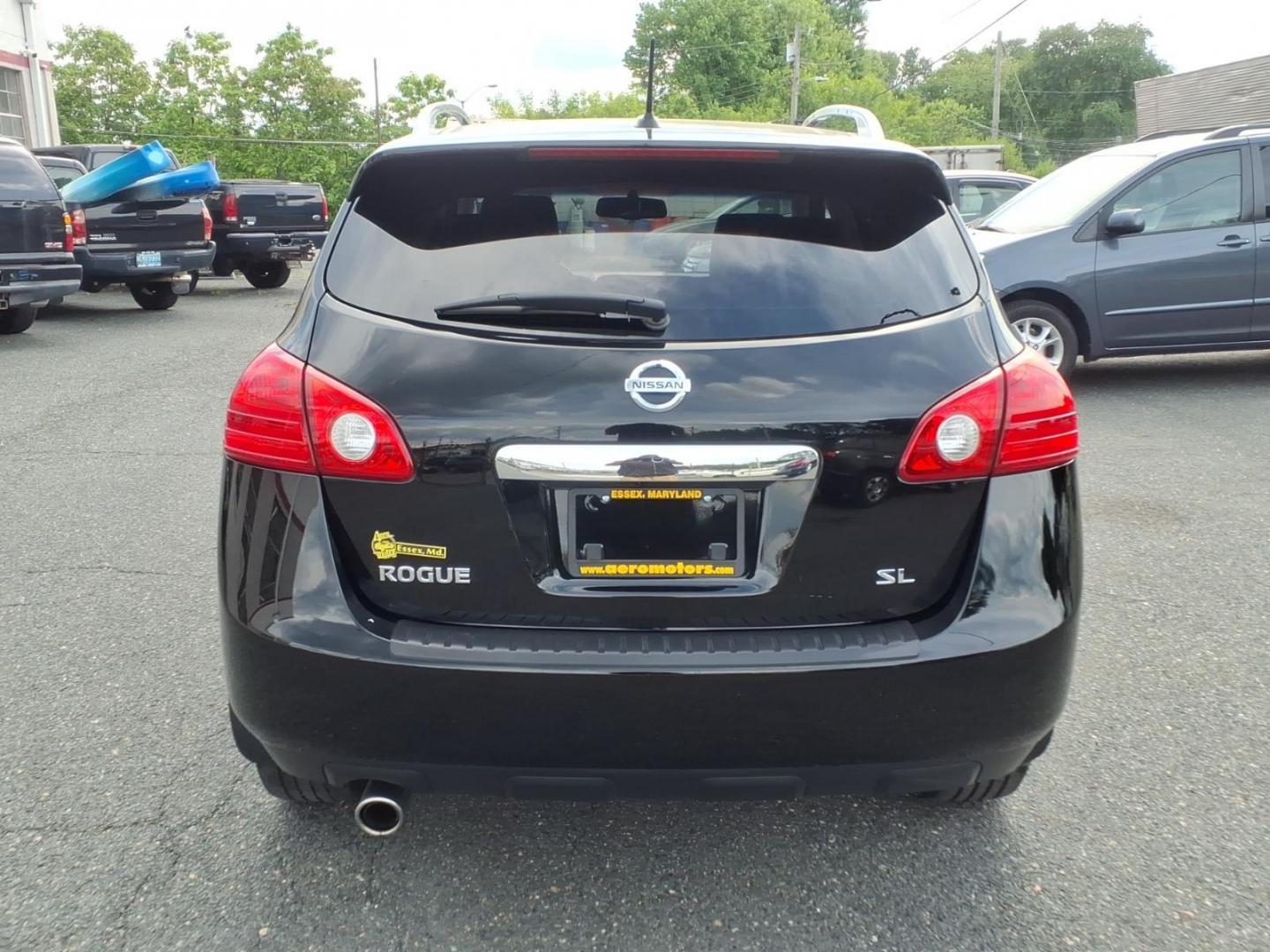2013 Black Nissan Rogue (JN8AS5MT8DW) with an 2.5L 4 Cylinder Sequential-Port F.I. engine, Automatic transmission, located at 50 Eastern Blvd., Essex, MD, 21221, (410) 686-3444, 39.304367, -76.484947 - Photo#3
