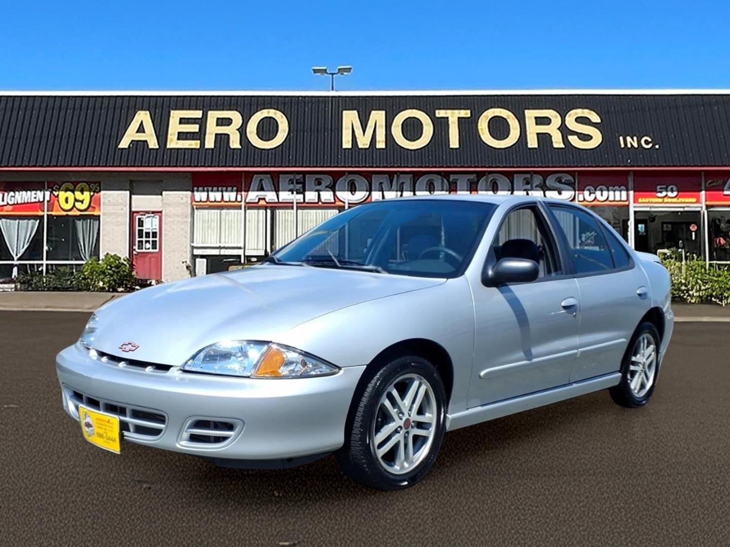 2002 Silver Chevrolet Cavalier Base (1G1JC524527) with an 2.2L 4 Cylinder Fuel Injected engine, Automatic transmission, located at 50 Eastern Blvd., Essex, MD, 21221, (410) 686-3444, 39.304367, -76.484947- Photo#0