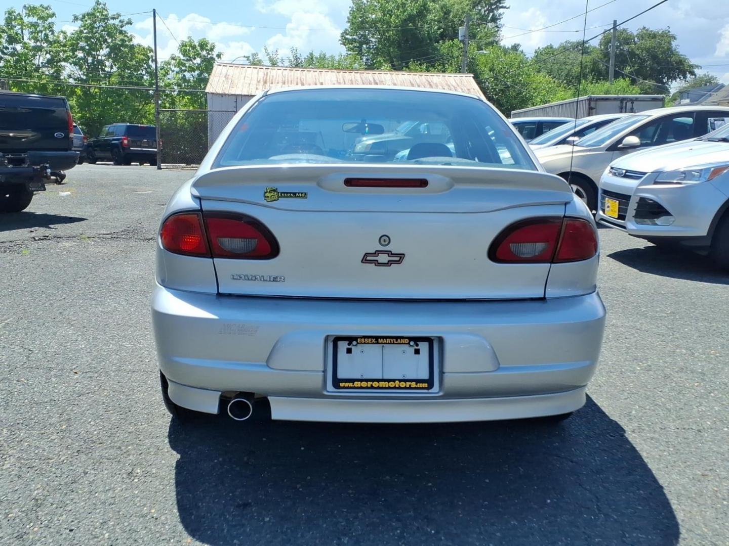 2002 Silver Chevrolet Cavalier Base (1G1JC524527) with an 2.2L 4 Cylinder Fuel Injected engine, Automatic transmission, located at 50 Eastern Blvd., Essex, MD, 21221, (410) 686-3444, 39.304367, -76.484947- Photo#3