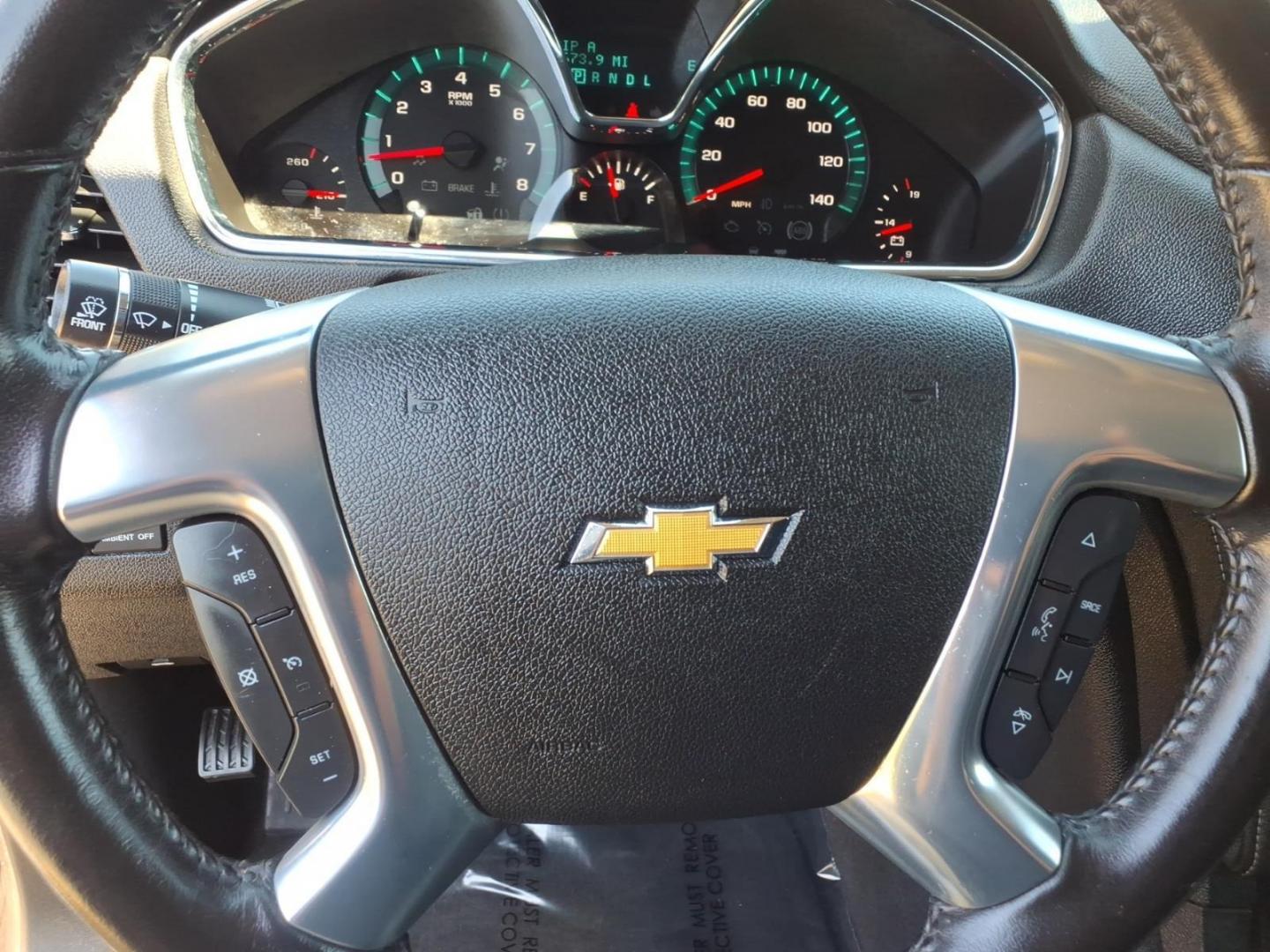 2015 Purple Chevrolet Traverse LT (1GNKVGKD2FJ) with an 3.6L 6 Cylinder Fuel Injected engine, V6 transmission, located at 50 Eastern Blvd., Essex, MD, 21221, (410) 686-3444, 39.304367, -76.484947- Photo#19