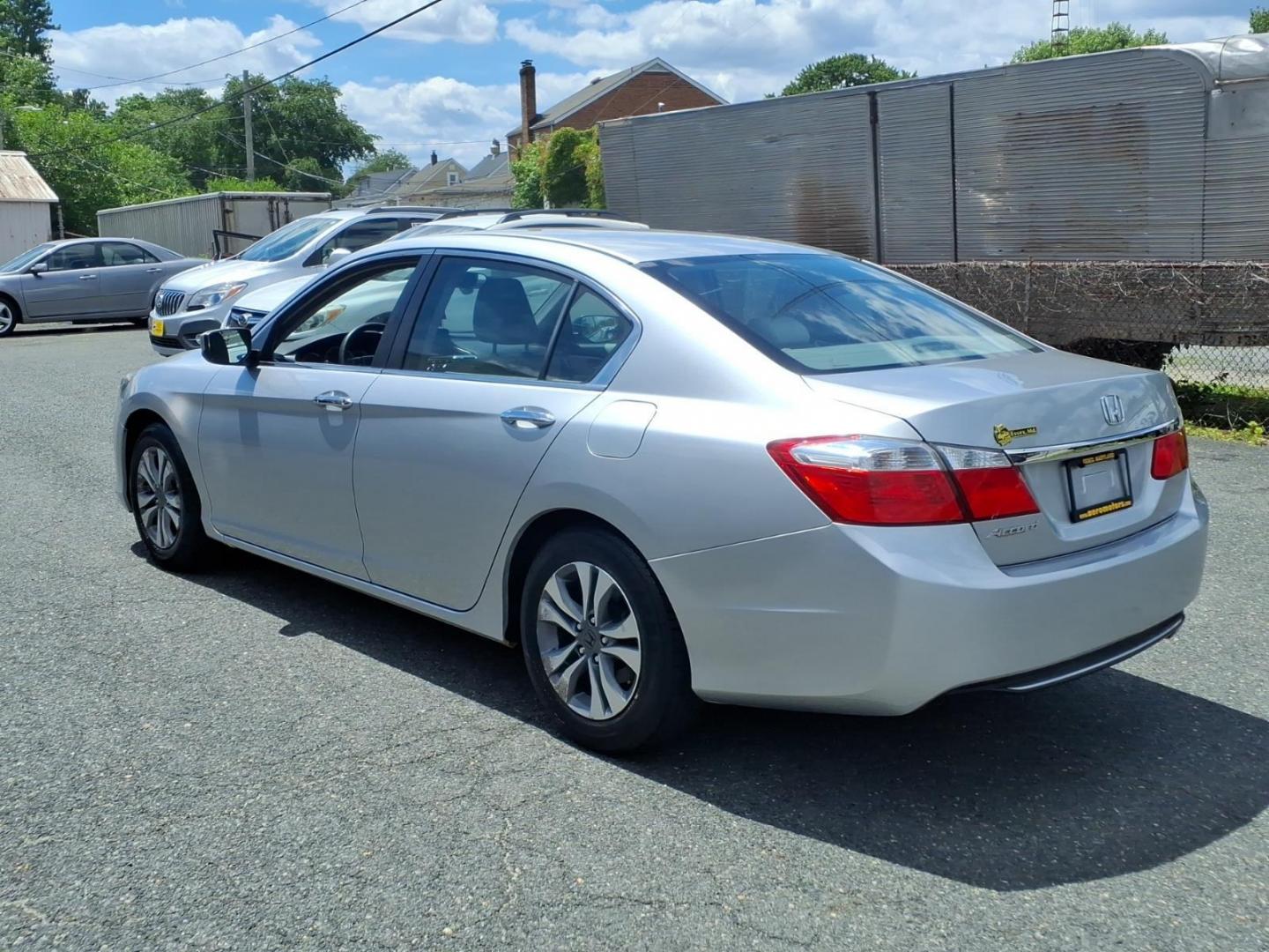 2015 Silver Honda Accord LX (1HGCR2F3XFA) with an 2.4L 4 Cylinder Fuel Injected engine, Automatic transmission, located at 50 Eastern Blvd., Essex, MD, 21221, (410) 686-3444, 39.304367, -76.484947- Photo#2