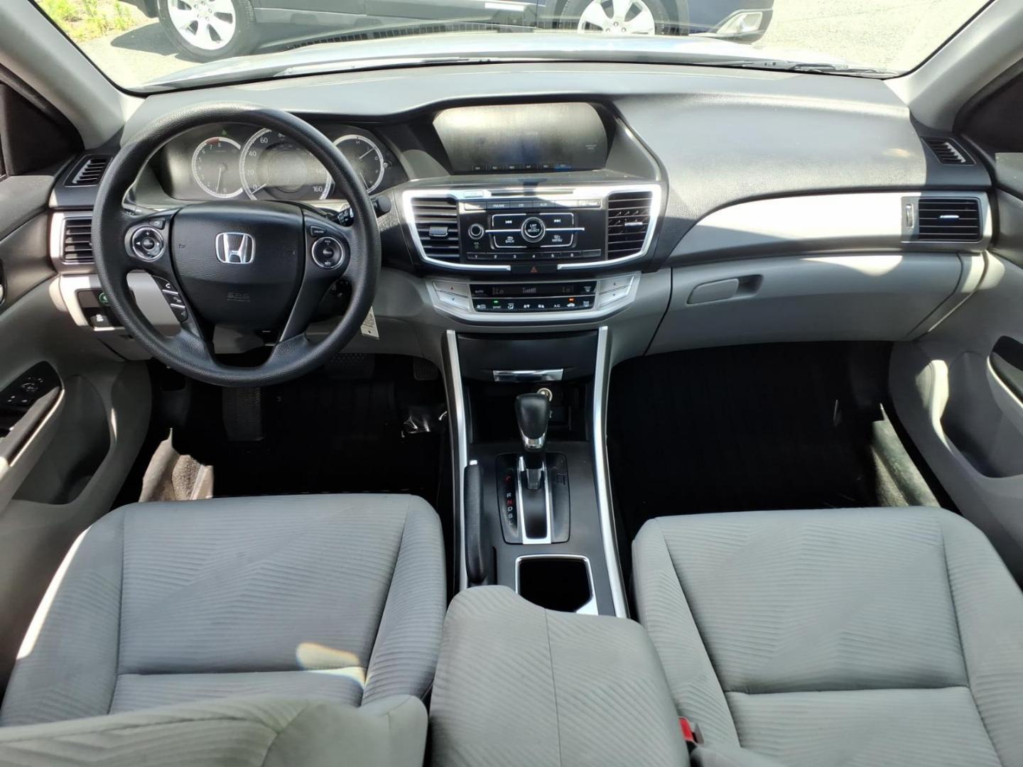 2015 Silver Honda Accord LX (1HGCR2F3XFA) with an 2.4L 4 Cylinder Fuel Injected engine, Automatic transmission, located at 50 Eastern Blvd., Essex, MD, 21221, (410) 686-3444, 39.304367, -76.484947- Photo#10