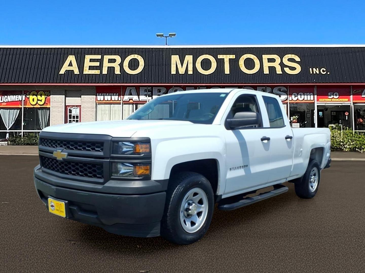 2015 White Chevrolet Silverado 1500 LS (1GCRCPEH1FZ) with an 4.3L EcoTec3 4.3L Flex Fuel V6 285hp 305ft. lbs. Not Specified engine, 6-Speed Automatic w/Overdrive transmission, located at 50 Eastern Blvd., Essex, MD, 21221, (410) 686-3444, 39.304367, -76.484947- Photo#0