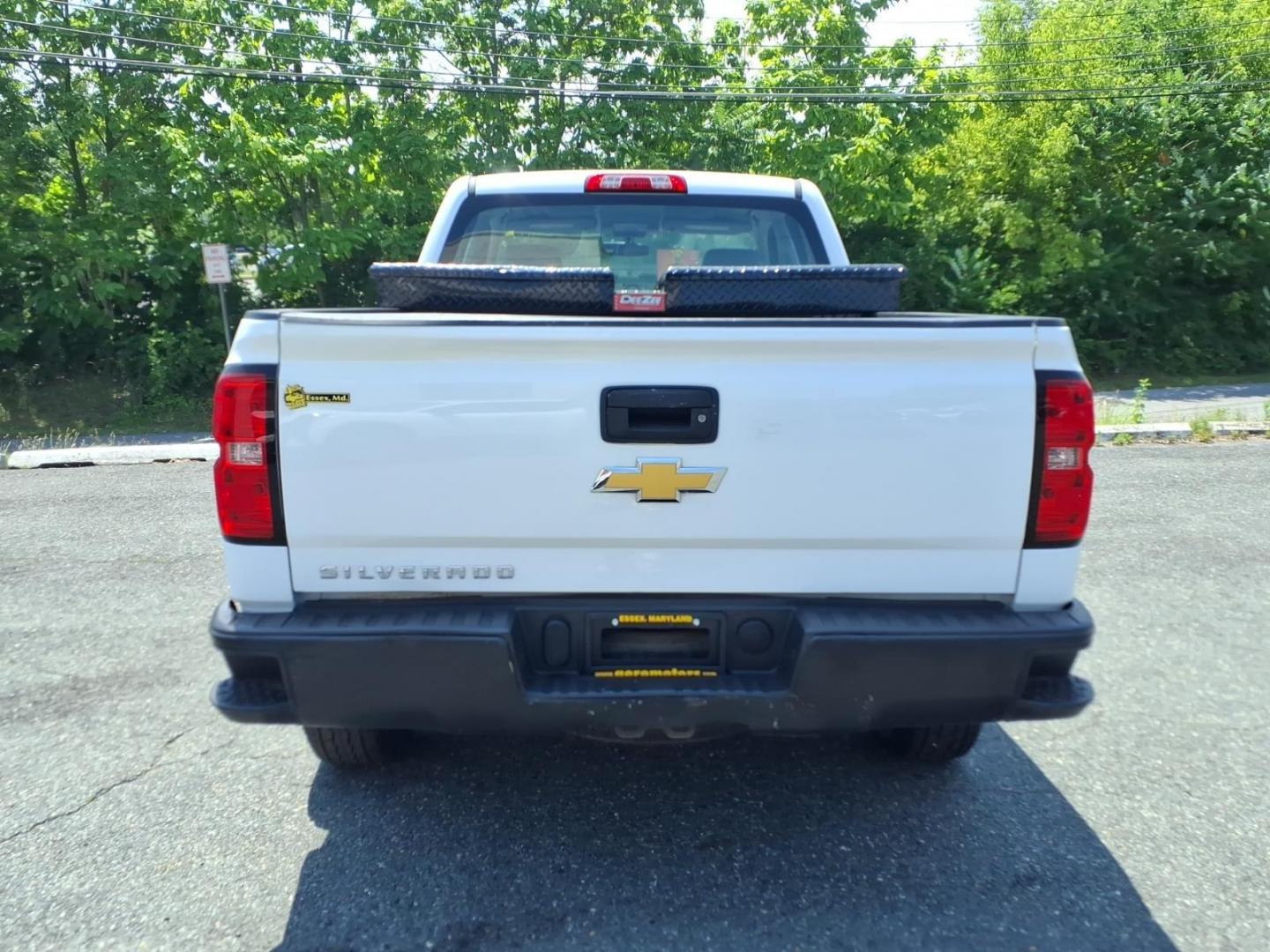 2015 White Chevrolet Silverado 1500 LS (1GCRCPEH1FZ) with an 4.3L EcoTec3 4.3L Flex Fuel V6 285hp 305ft. lbs. Not Specified engine, 6-Speed Automatic w/Overdrive transmission, located at 50 Eastern Blvd., Essex, MD, 21221, (410) 686-3444, 39.304367, -76.484947- Photo#3