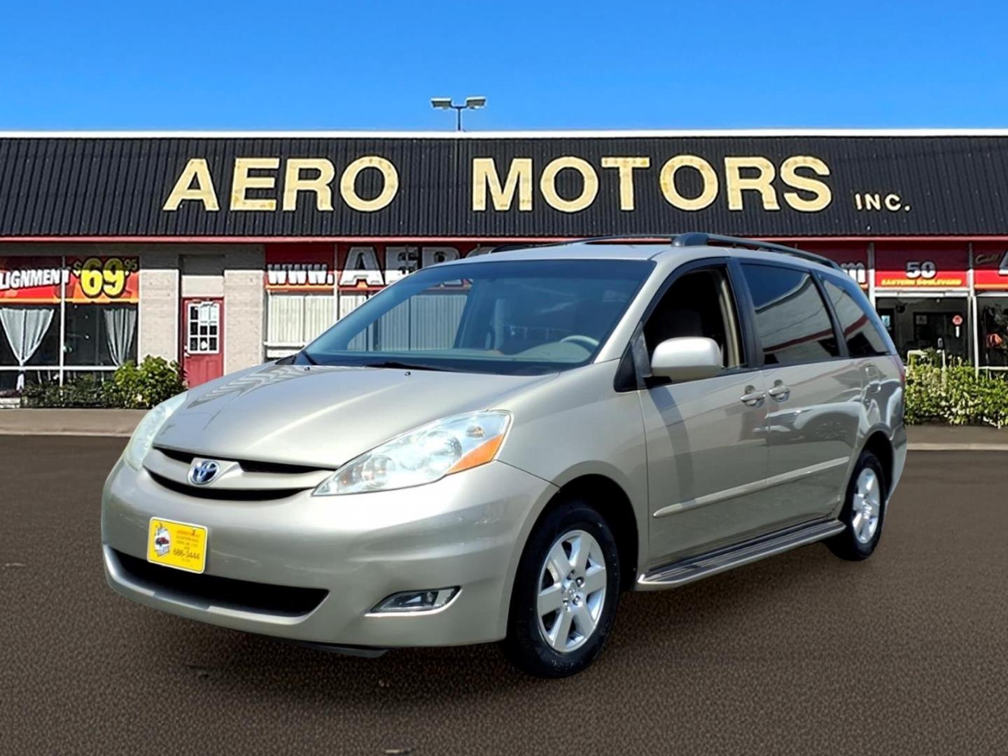 2006 Gold Toyota Sienna XLE 7 Passenger (5TDZA22C46S) with an 3.3L 3L NA V6 double overhead cam (DOHC) 24V Fuel Injected engine, 5-Speed Automatic transmission, located at 50 Eastern Blvd., Essex, MD, 21221, (410) 686-3444, 39.304367, -76.484947- Photo#0