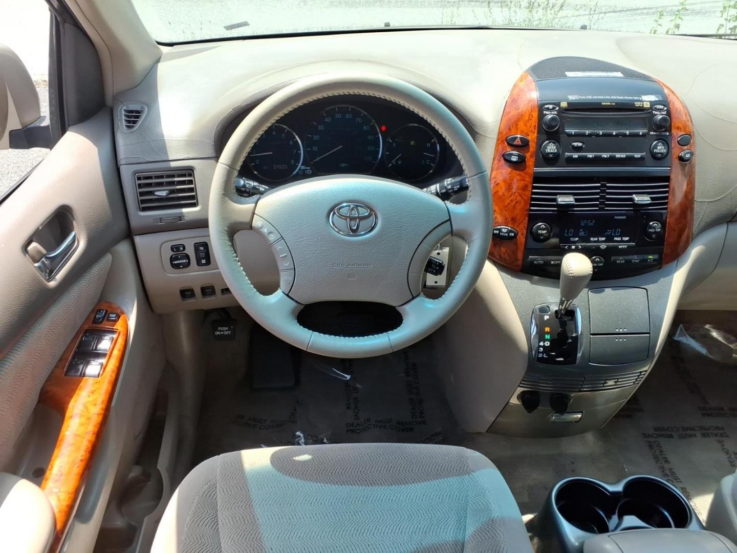 2006 Gold Toyota Sienna XLE 7 Passenger (5TDZA22C46S) with an 3.3L 3L NA V6 double overhead cam (DOHC) 24V Fuel Injected engine, 5-Speed Automatic transmission, located at 50 Eastern Blvd., Essex, MD, 21221, (410) 686-3444, 39.304367, -76.484947- Photo#17