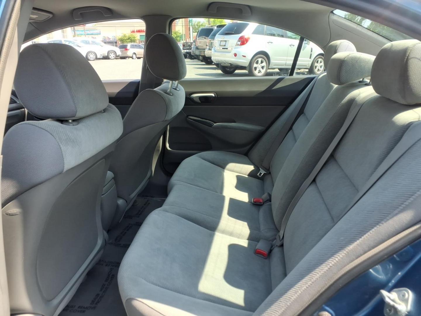 2009 Blue Honda Civic LX (1HGFA16569L) with an 1.8L 4 Cylinder Fuel Injected engine, Automatic transmission, located at 50 Eastern Blvd., Essex, MD, 21221, (410) 686-3444, 39.304367, -76.484947- Photo#10
