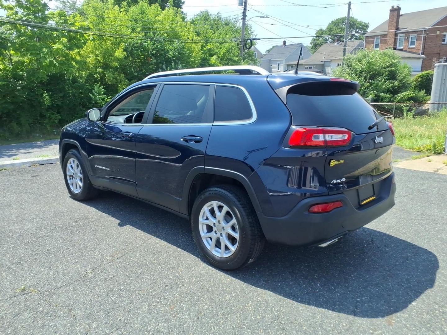 2016 Blue Jeep Cherokee Latitude (1C4PJMCS2GW) with an 3.2L 6 Cylinder Sequential-Port F.I. engine, Automatic transmission, located at 50 Eastern Blvd., Essex, MD, 21221, (410) 686-3444, 39.304367, -76.484947- Photo#2