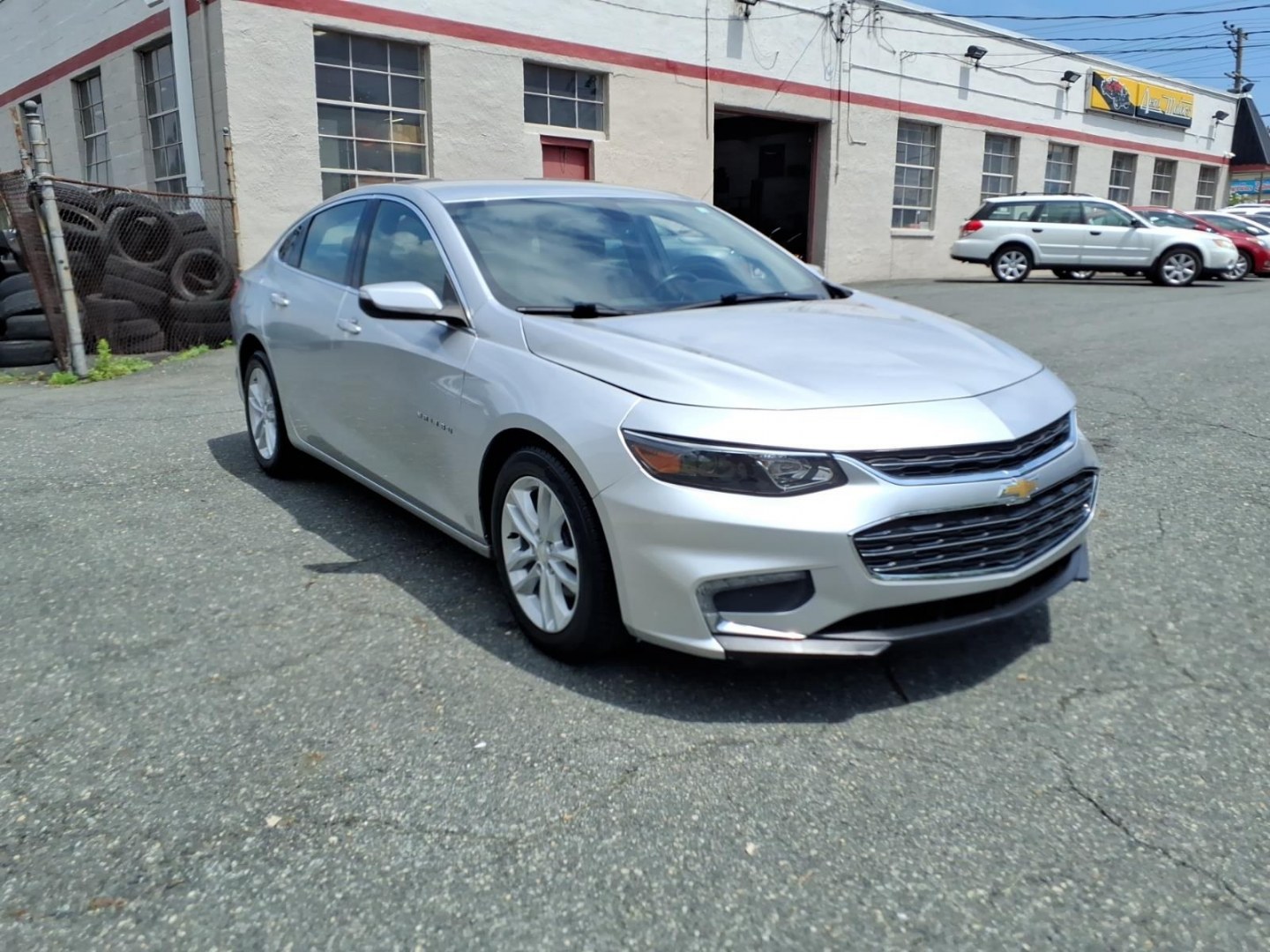 2016 Silver Chevrolet Malibu LT (1G1ZE5ST0GF) with an 1.5L 4 Cylinder Turbocharged engine, 6-Speed Shiftable Automatic transmission, located at 50 Eastern Blvd., Essex, MD, 21221, (410) 686-3444, 39.304367, -76.484947- Photo#6