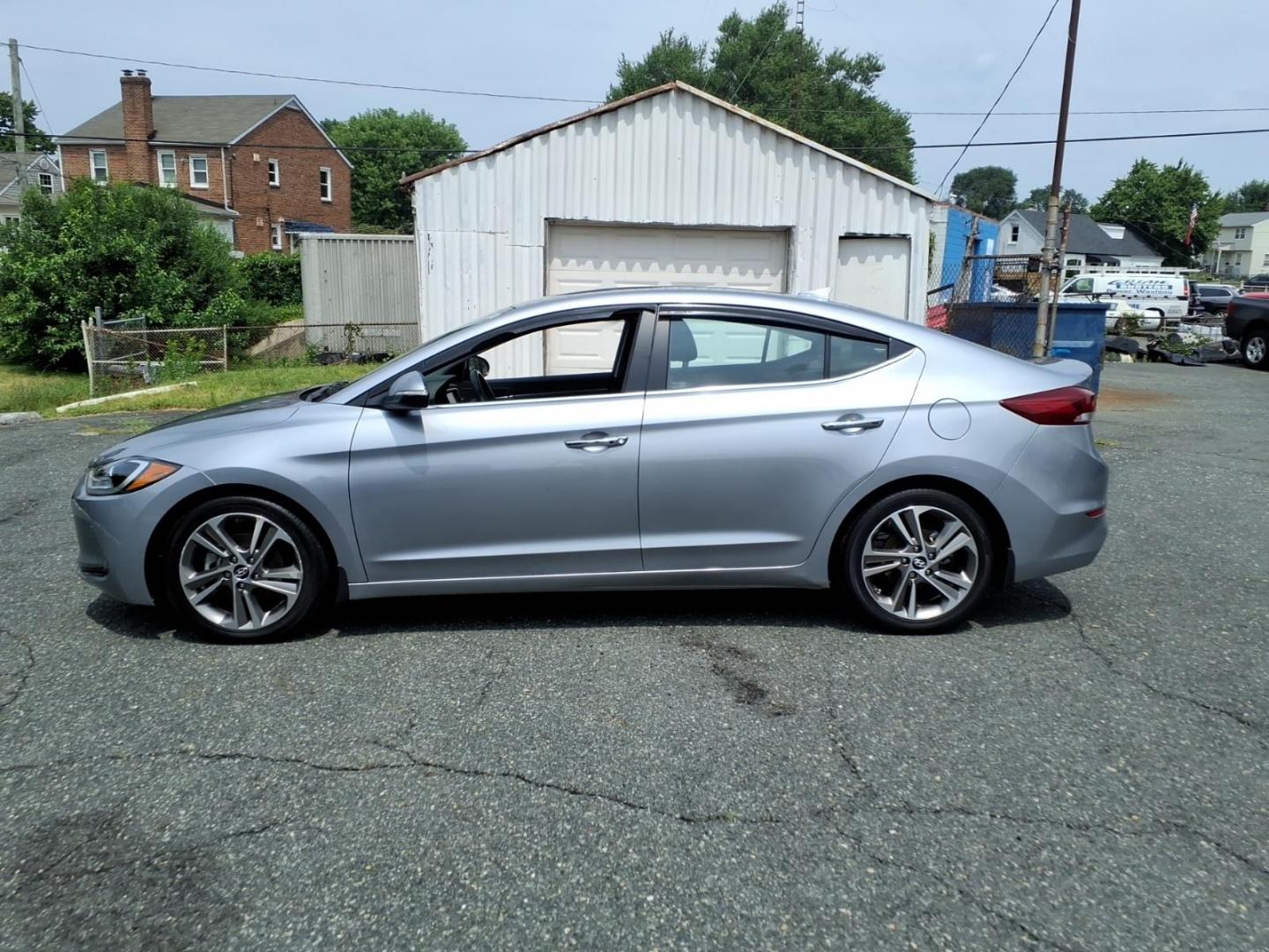 2017 Gray Hyundai ELANTRA Limited (5NPD84LF7HH) with an 2.0L 4 Cylinder Sequential-Port F.I. engine, Automatic transmission, located at 50 Eastern Blvd., Essex, MD, 21221, (410) 686-3444, 39.304367, -76.484947- Photo#1