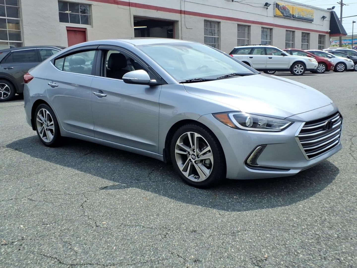 2017 Gray Hyundai ELANTRA Limited (5NPD84LF7HH) with an 2.0L 4 Cylinder Sequential-Port F.I. engine, Automatic transmission, located at 50 Eastern Blvd., Essex, MD, 21221, (410) 686-3444, 39.304367, -76.484947- Photo#6