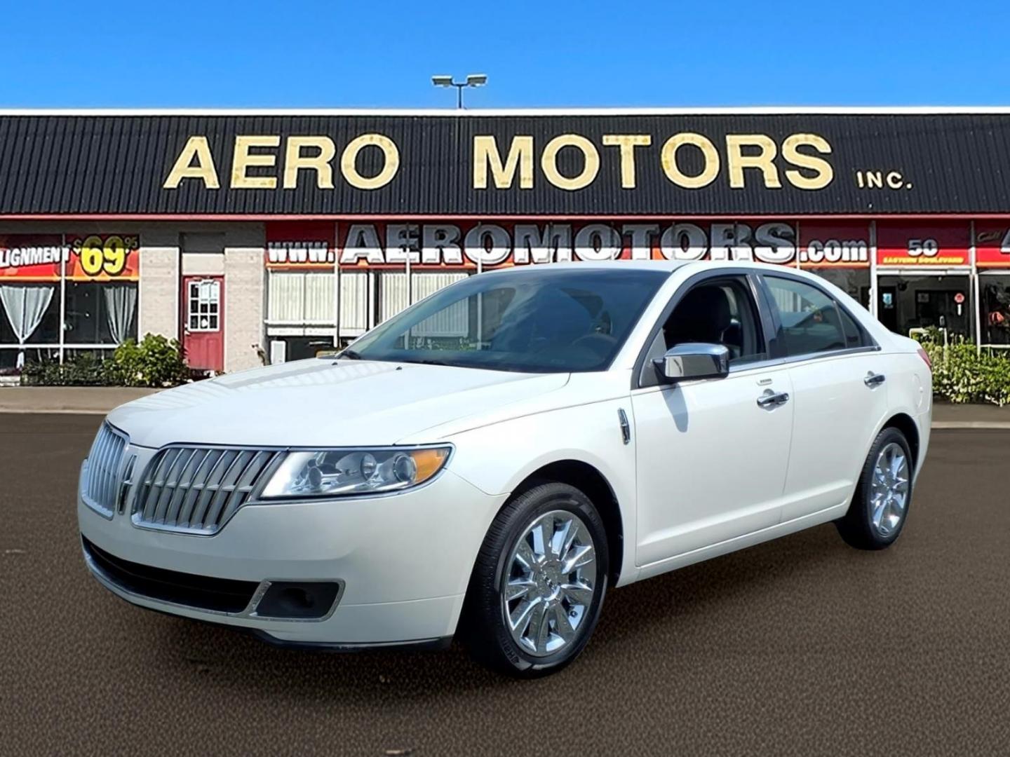 2011 White Lincoln MKZ Base (3LNHL2JC8BR) with an 3.5L 6 Cylinder Sequential-Port F.I. engine, Automatic transmission, located at 50 Eastern Blvd., Essex, MD, 21221, (410) 686-3444, 39.304367, -76.484947- Photo#0