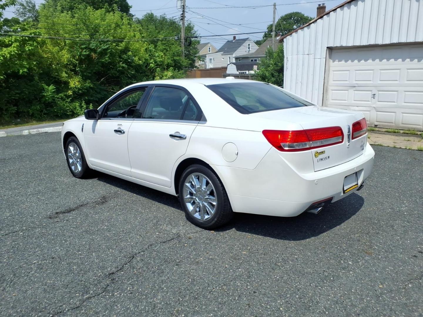2011 White Lincoln MKZ Base (3LNHL2JC8BR) with an 3.5L 6 Cylinder Sequential-Port F.I. engine, Automatic transmission, located at 50 Eastern Blvd., Essex, MD, 21221, (410) 686-3444, 39.304367, -76.484947- Photo#2