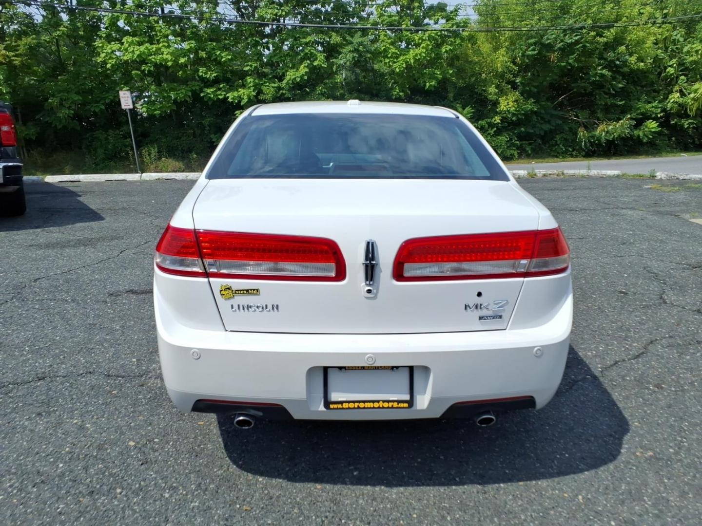 2011 White Lincoln MKZ Base (3LNHL2JC8BR) with an 3.5L 6 Cylinder Sequential-Port F.I. engine, Automatic transmission, located at 50 Eastern Blvd., Essex, MD, 21221, (410) 686-3444, 39.304367, -76.484947- Photo#3