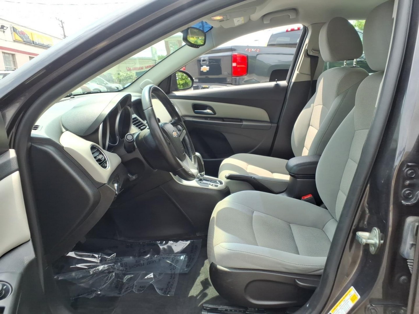 2014 Gray Chevrolet Cruze 1LT Auto (1G1PC5SB0E7) with an 1.4L 4 Cylinder Sequential-Port F.I. engine, Automatic transmission, located at 50 Eastern Blvd., Essex, MD, 21221, (410) 686-3444, 39.304367, -76.484947- Photo#7