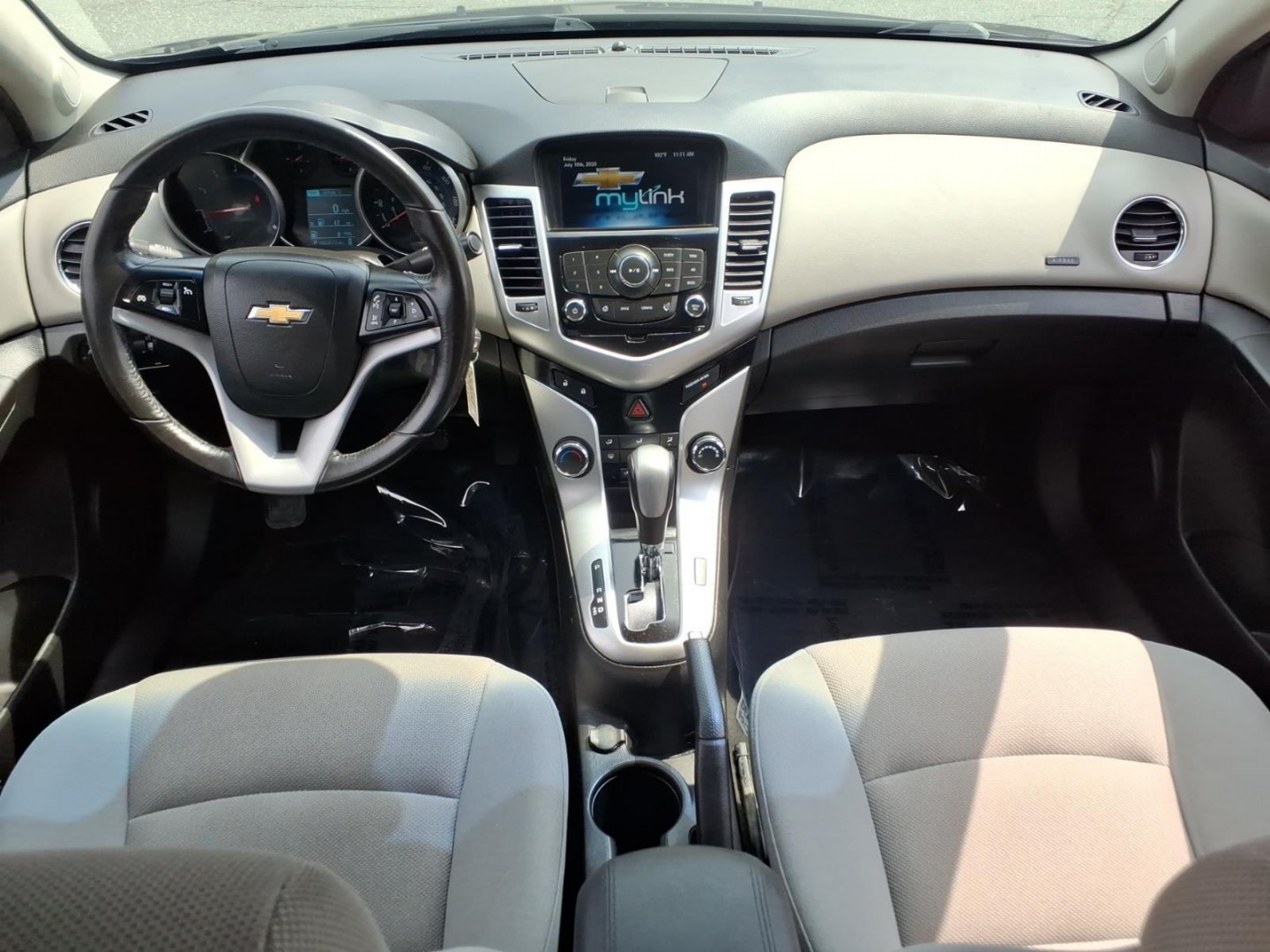 2014 Gray Chevrolet Cruze 1LT Auto (1G1PC5SB0E7) with an 1.4L 4 Cylinder Sequential-Port F.I. engine, Automatic transmission, located at 50 Eastern Blvd., Essex, MD, 21221, (410) 686-3444, 39.304367, -76.484947- Photo#12