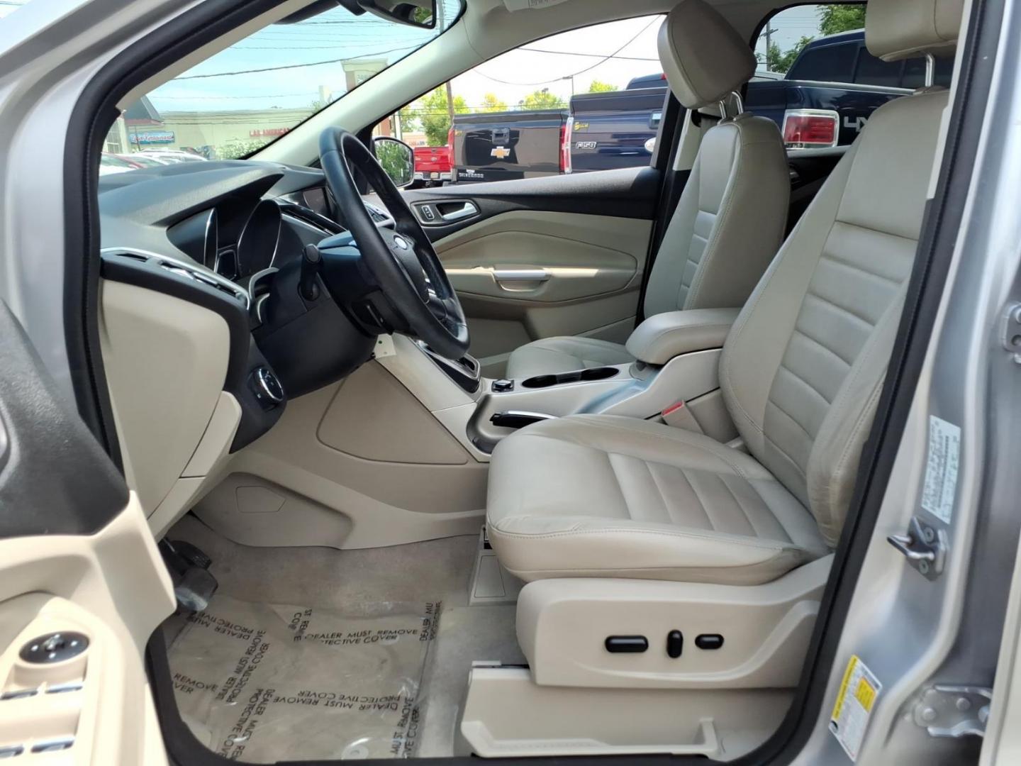 2013 Silver Ford Escape SEL (1FMCU0HX3DU) with an 1.6L 4 Cylinder Turbocharged engine, Automatic transmission, located at 50 Eastern Blvd., Essex, MD, 21221, (410) 686-3444, 39.304367, -76.484947- Photo#7