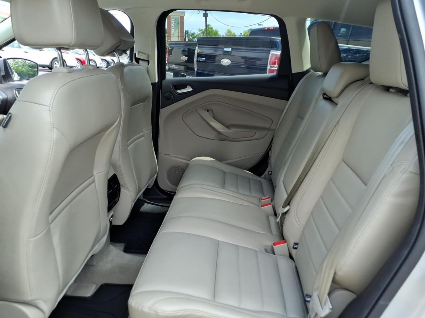 2013 Silver Ford Escape SEL (1FMCU0HX3DU) with an 1.6L 4 Cylinder Turbocharged engine, Automatic transmission, located at 50 Eastern Blvd., Essex, MD, 21221, (410) 686-3444, 39.304367, -76.484947- Photo#11